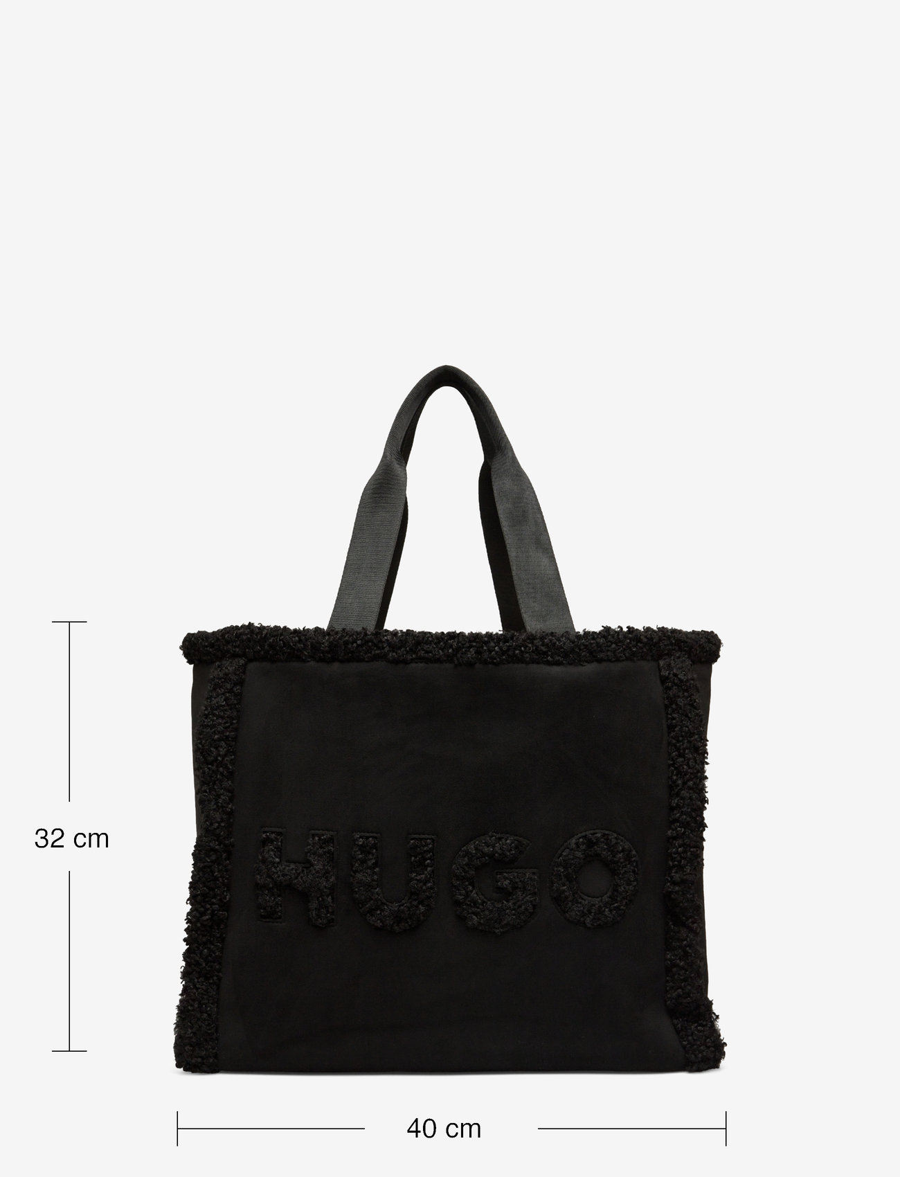 HUGO - Becky Tote-SFFUR - black - 4