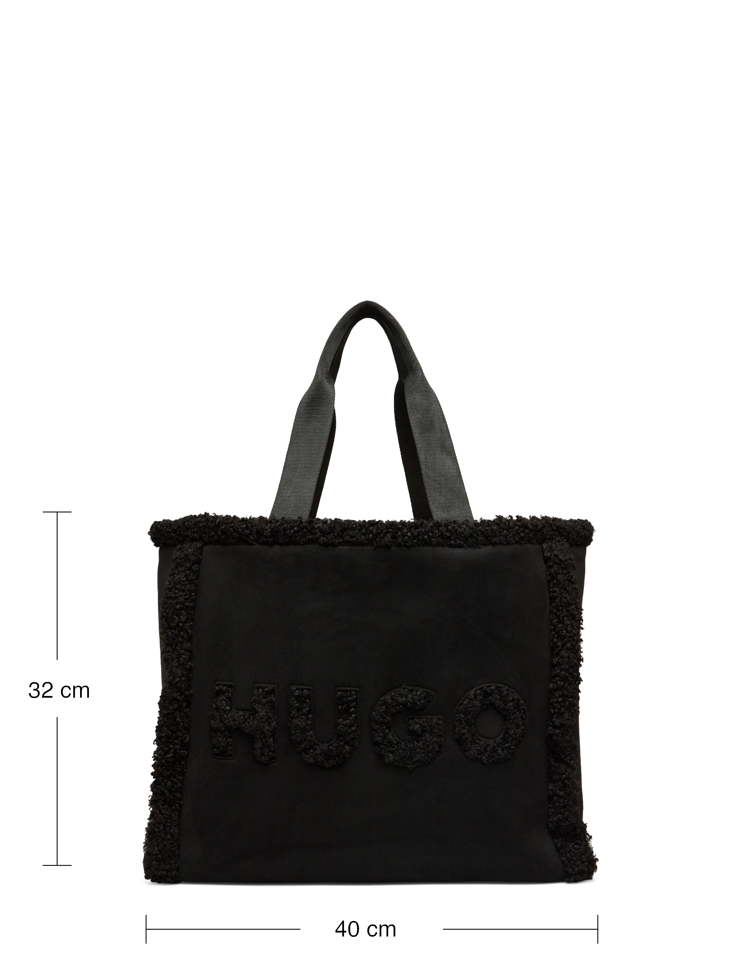 HUGO - Becky Tote-SFFUR - black - 4