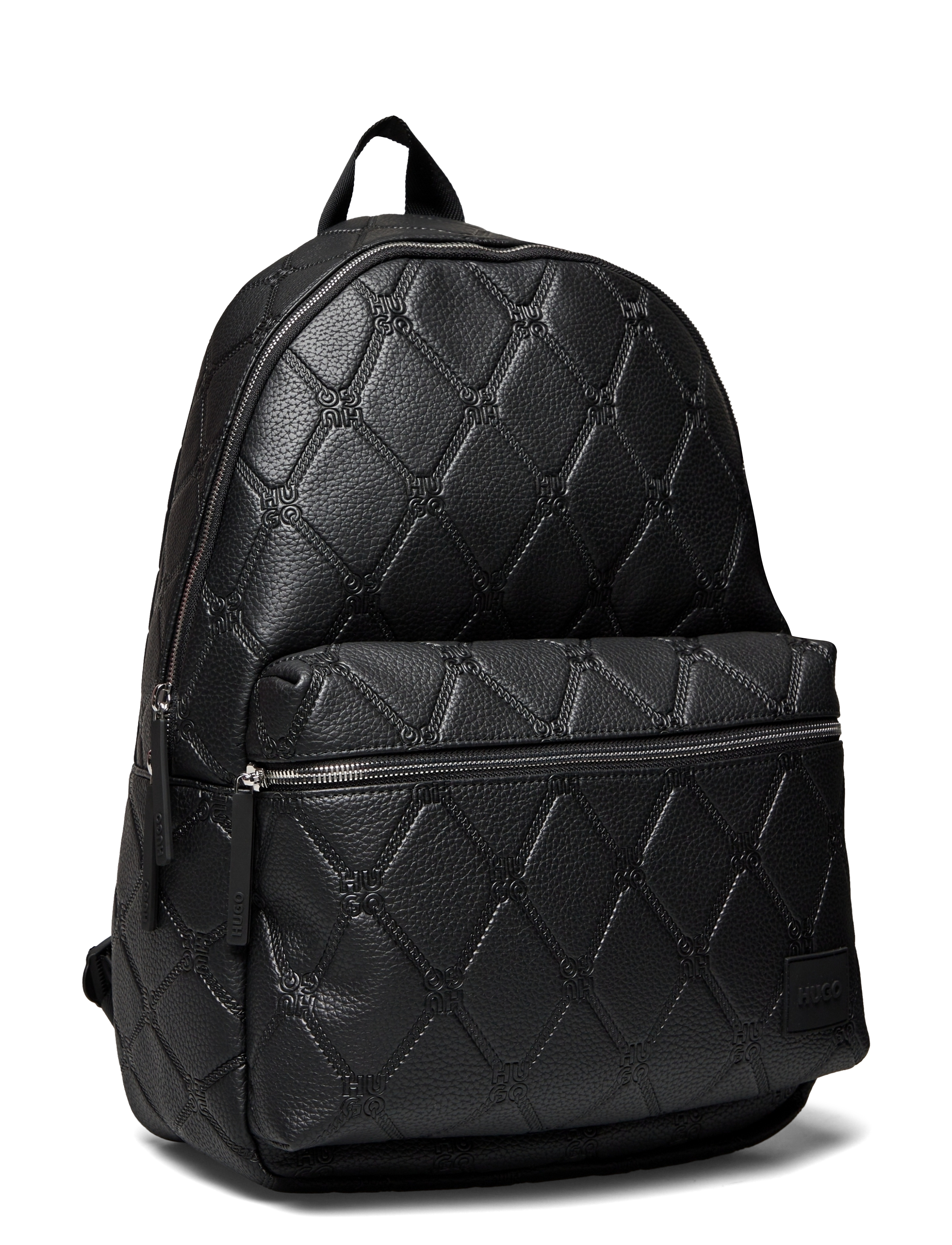 HUGO - Ethon Chain_Backpack - black - 2