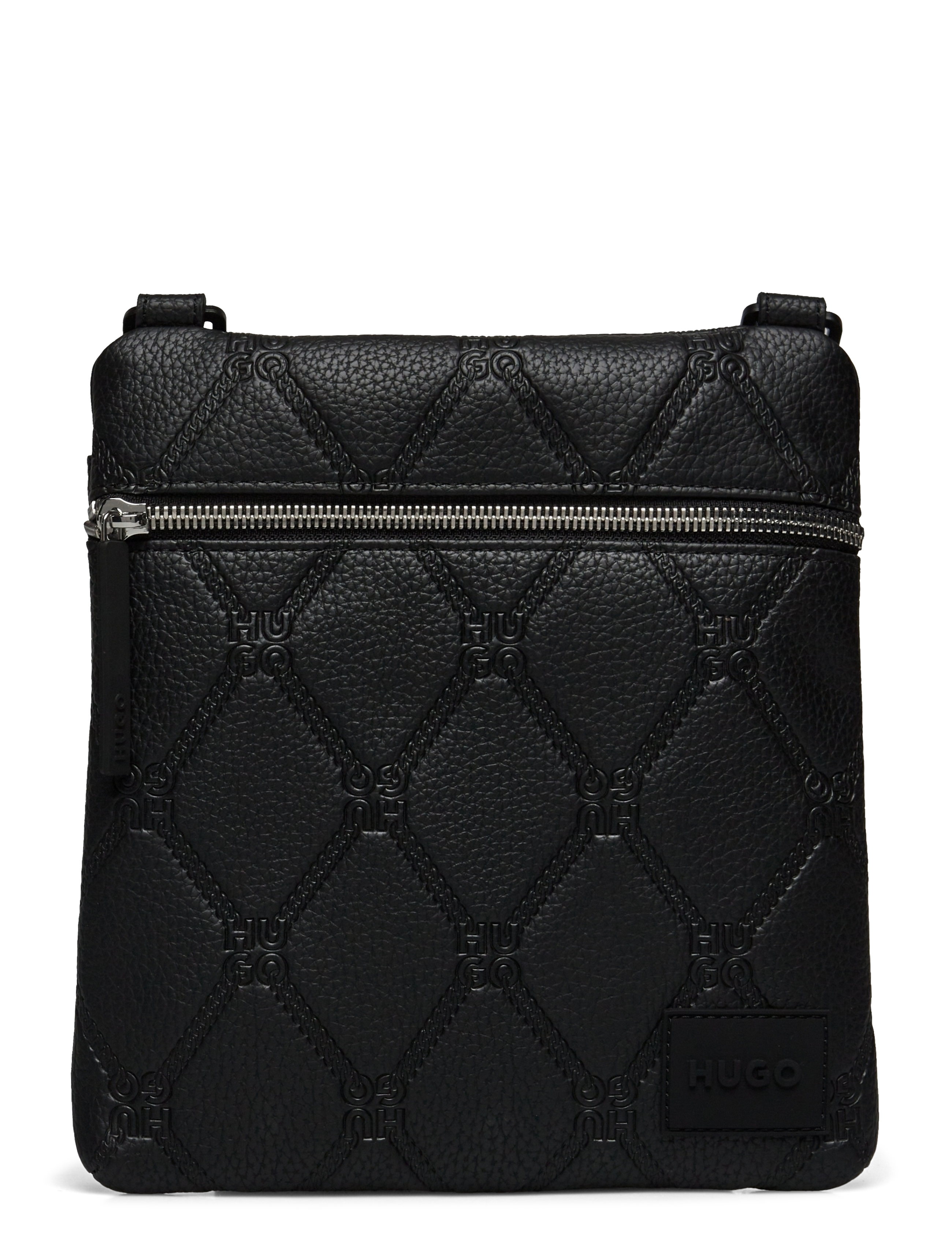 HUGO Ethon Chain_Envelope Schwarz - One Size - Herren