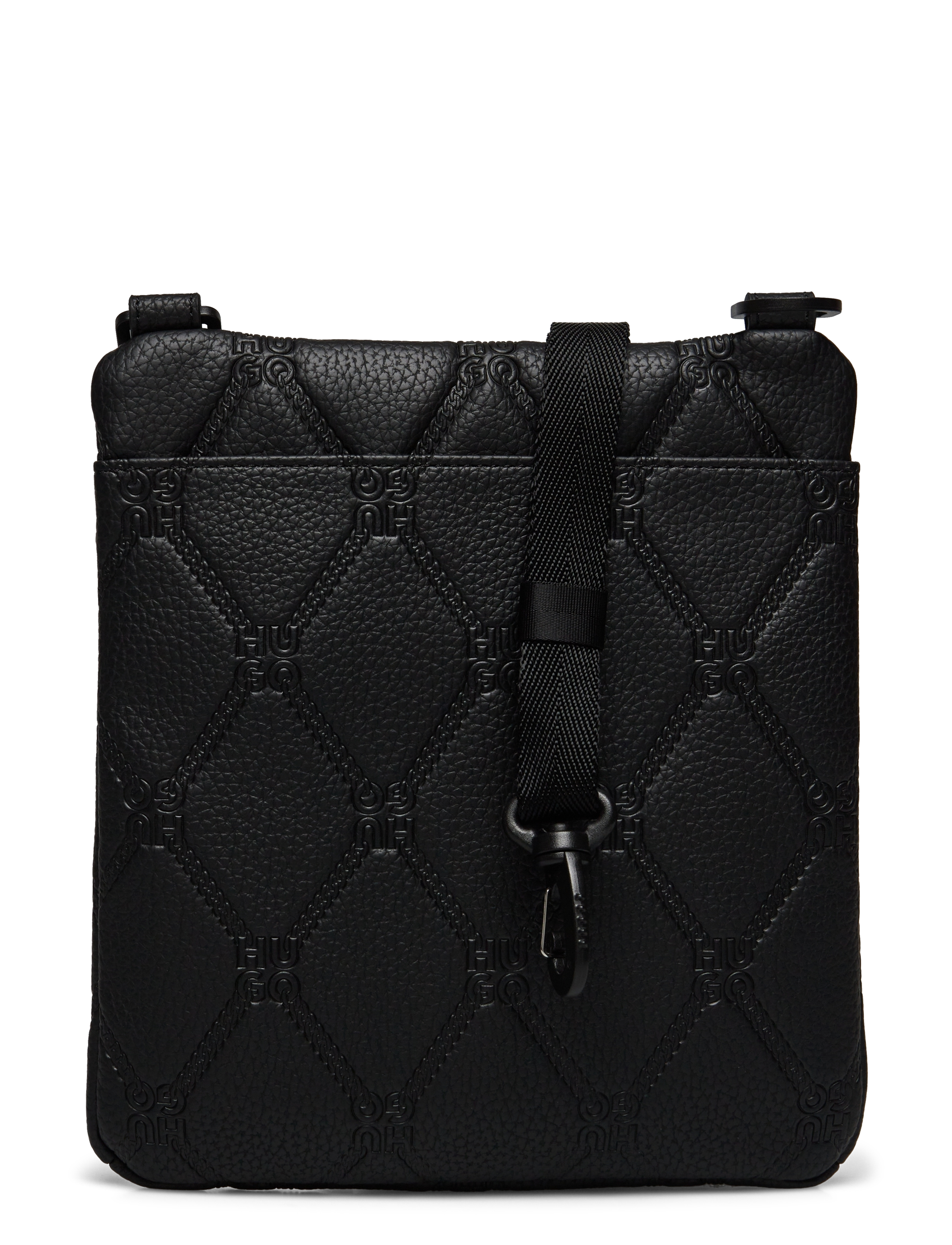 HUGO - Ethon Chain_Envelope - black - 3
