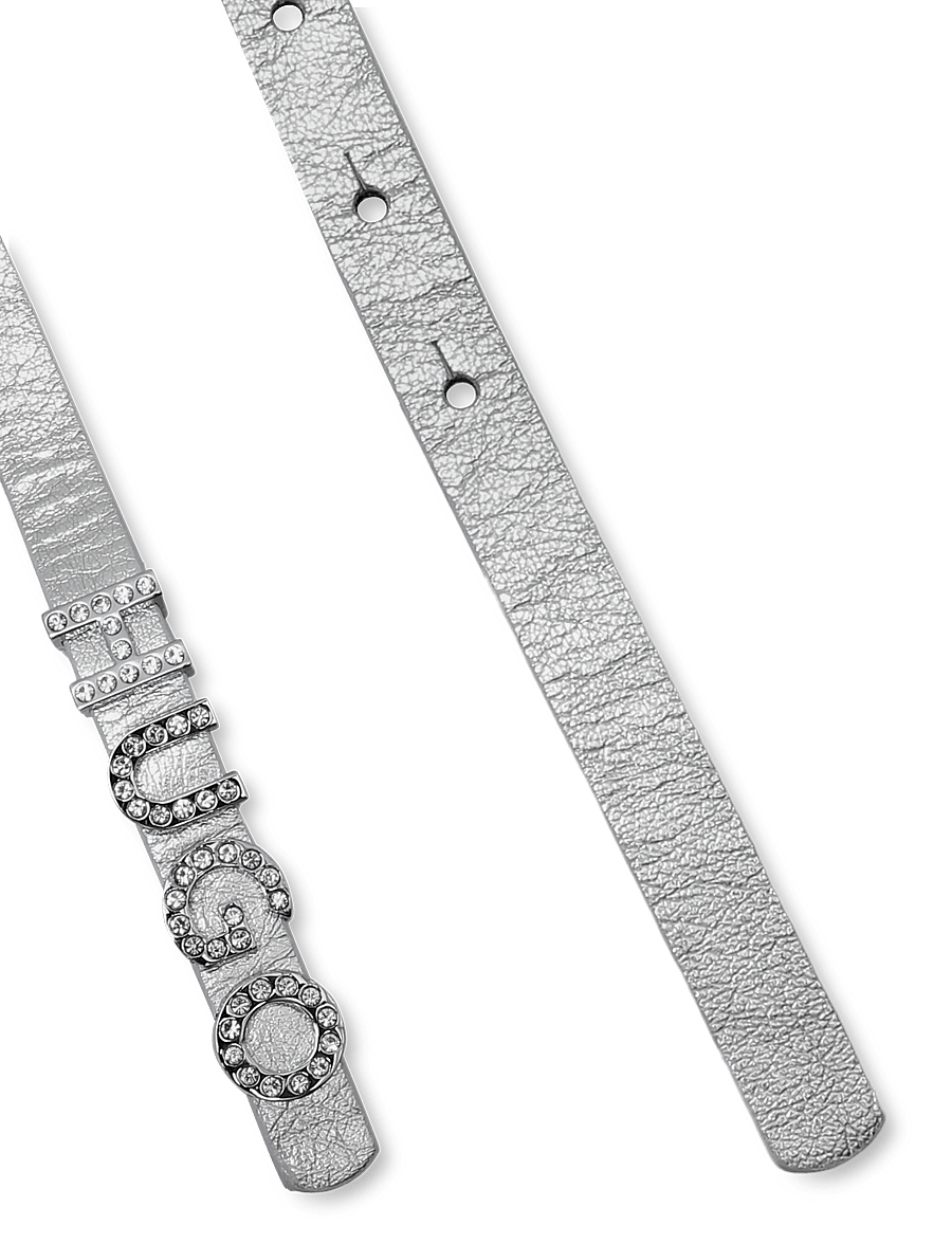 HUGO - Zula-S-L_Sz15 - ledergürtel - silver - 1