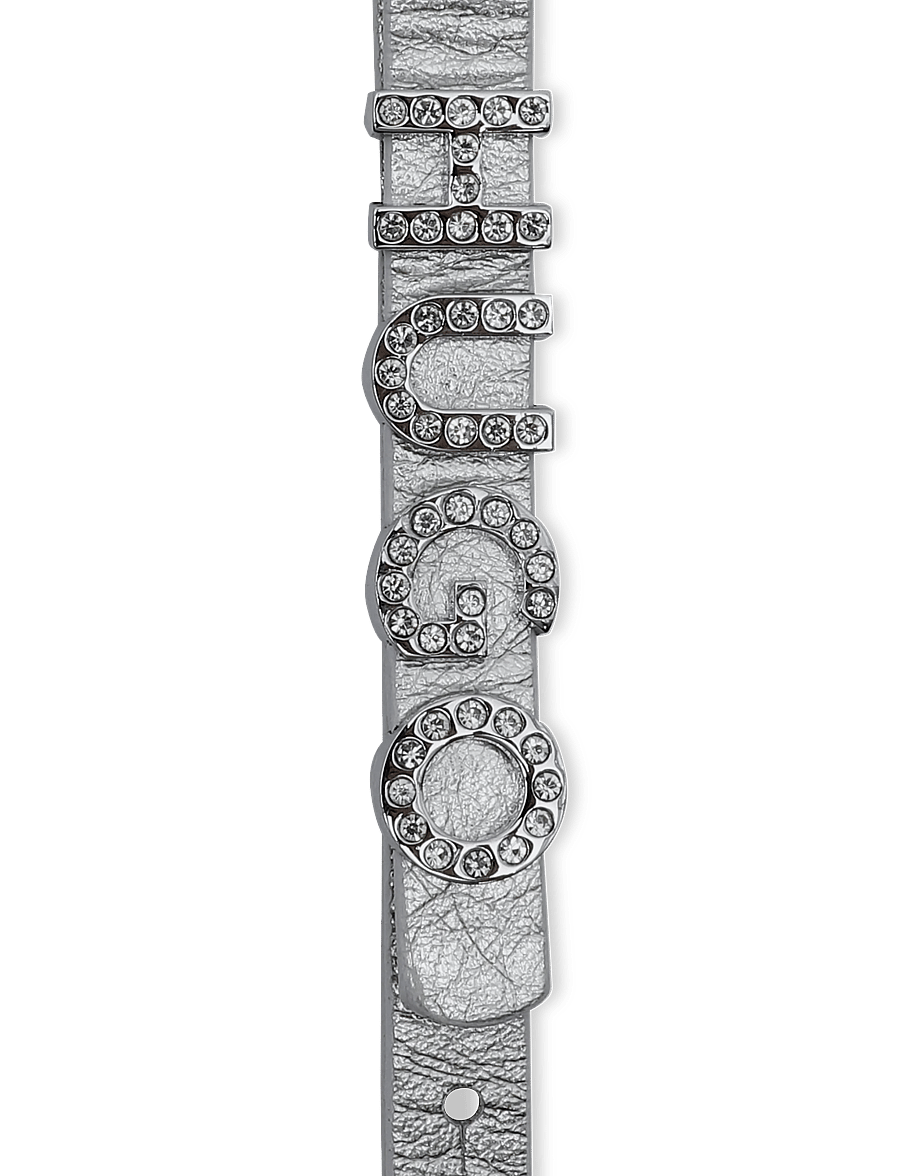 HUGO - Zula-S-L_Sz15 - ledergürtel - silver - 2