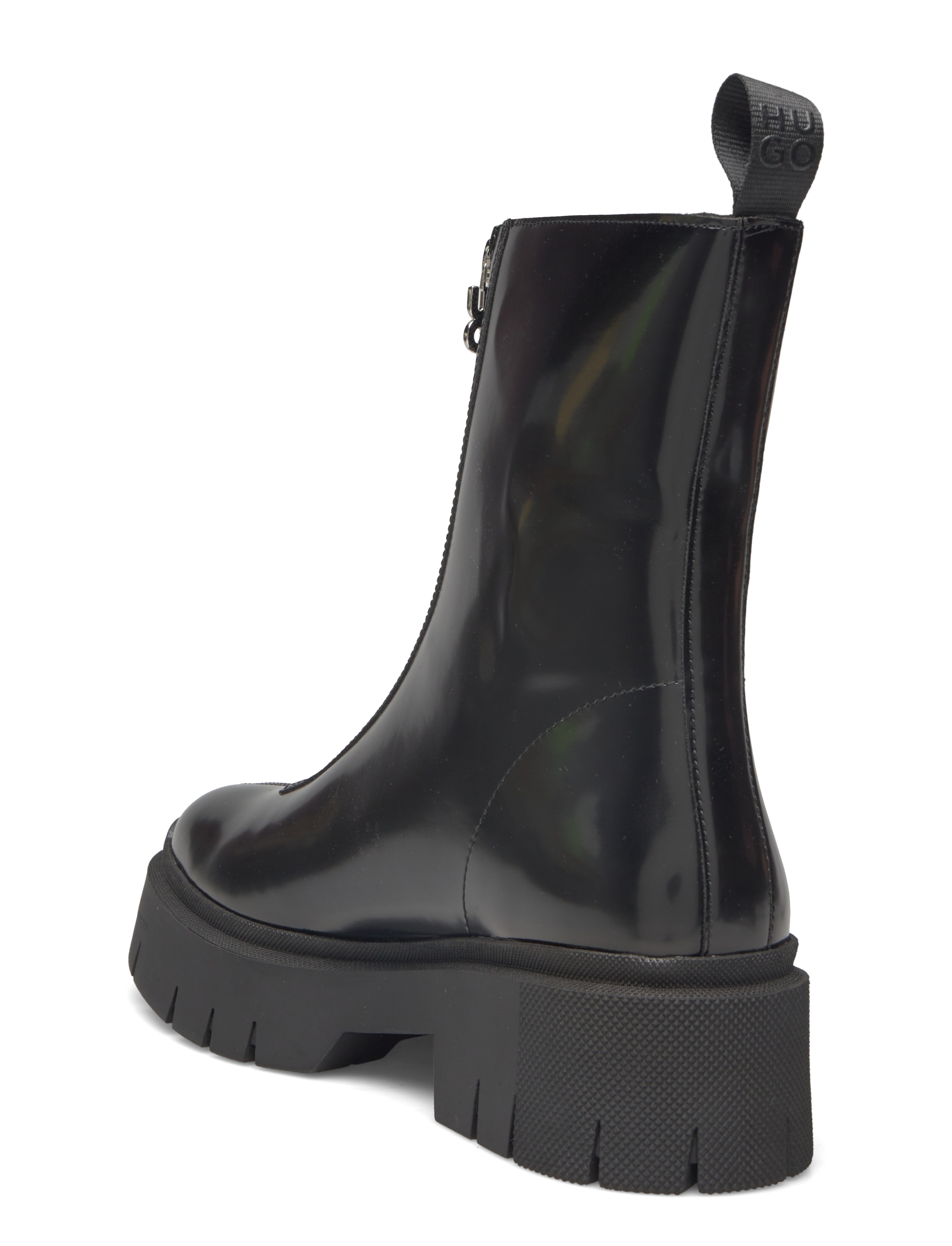HUGO - Kris_ZipBootie_BRPU - ankelstøvler - black - 2