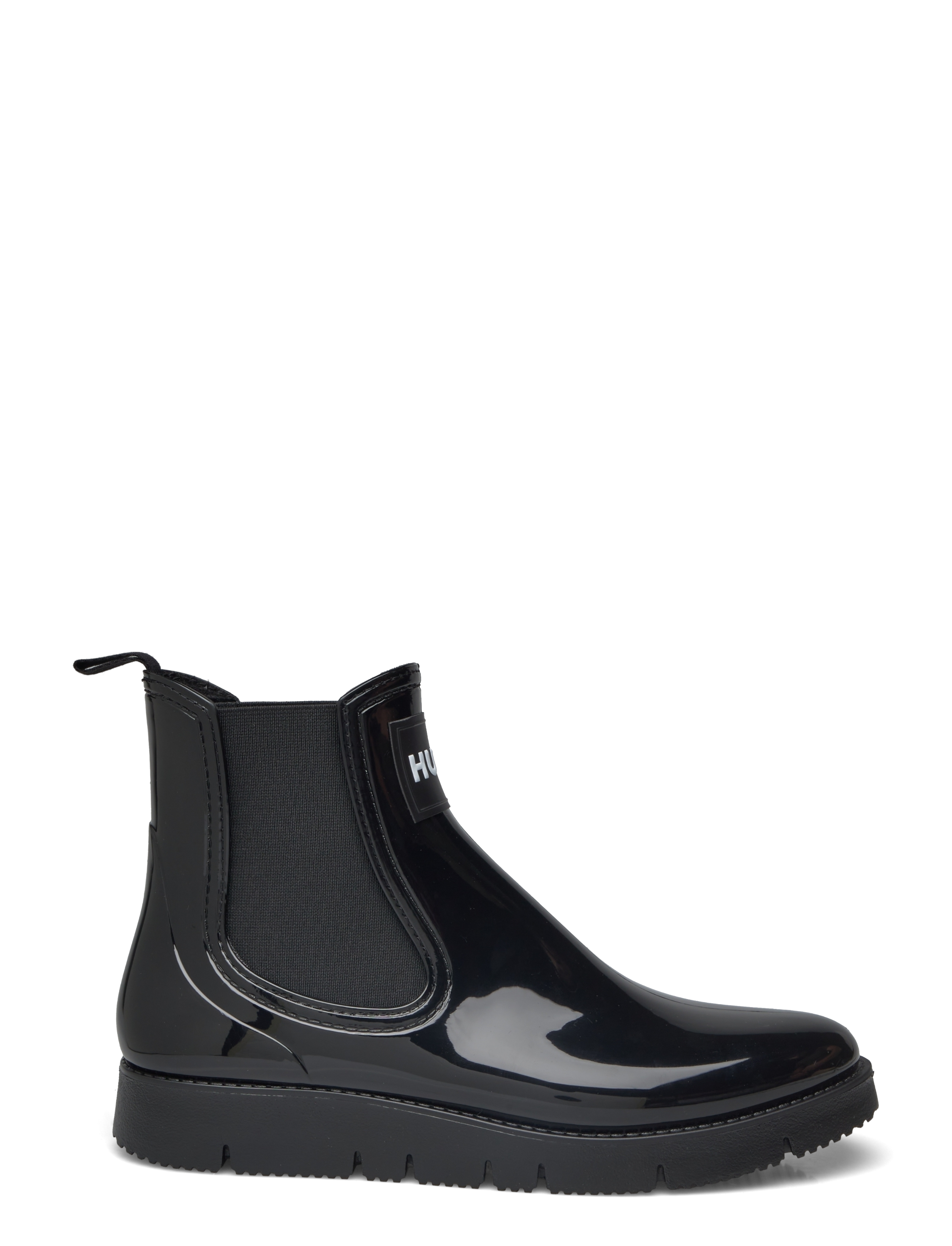 HUGO - Lunara_RChBootie_PVC - black - 1