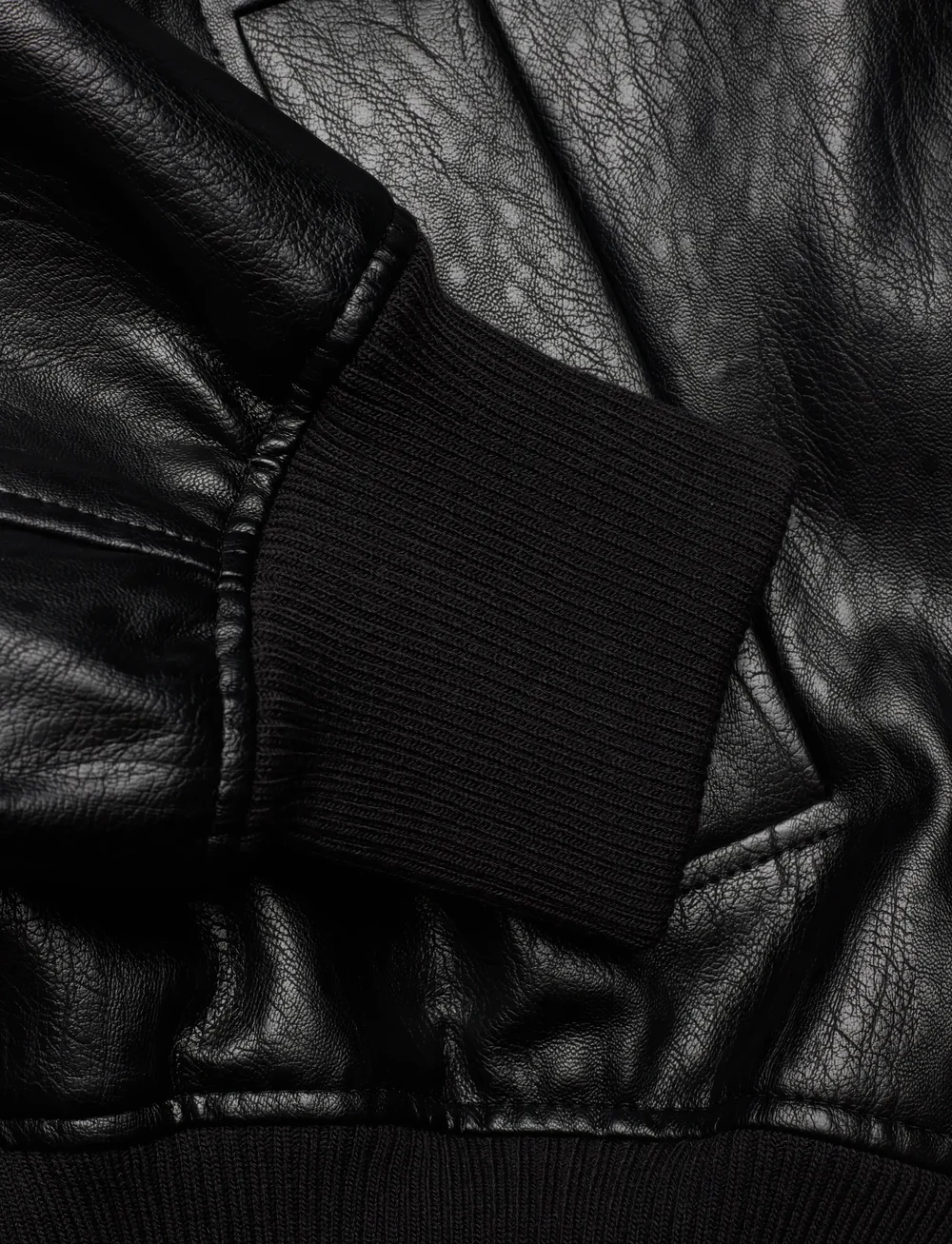 HUGO - Alipha-1 - læderjakker - black - 4