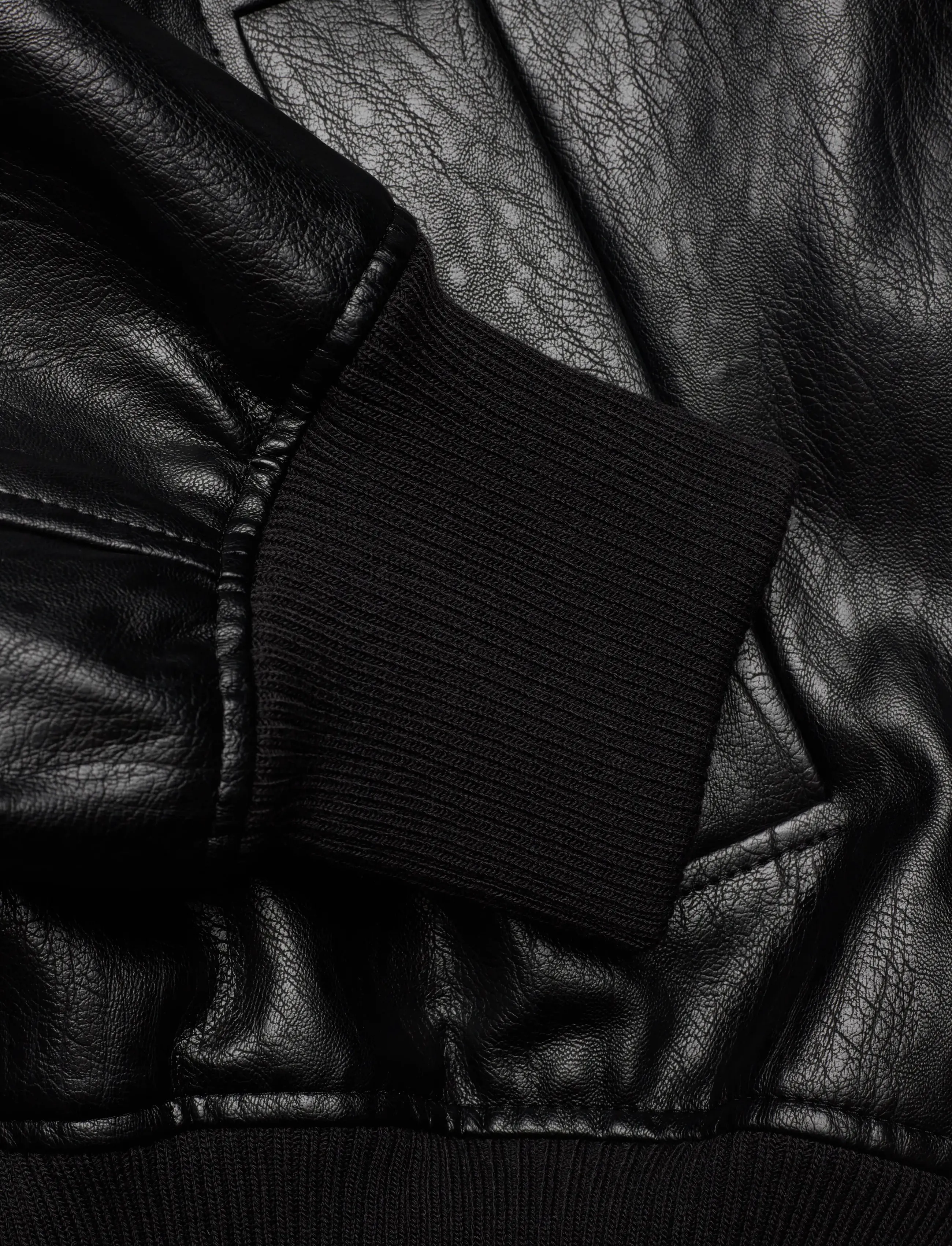 HUGO - Alipha-1 - leren jassen - black - 4