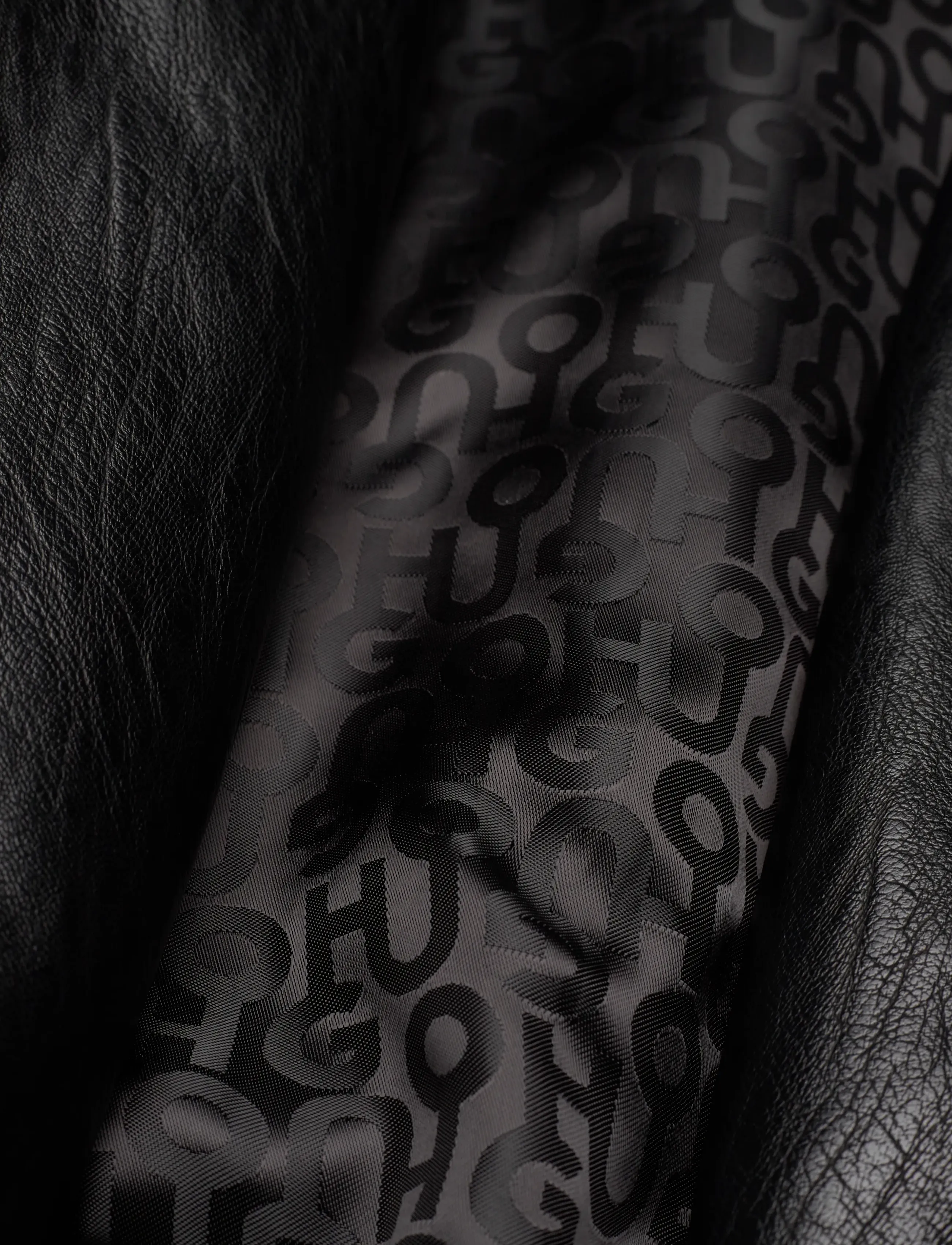 HUGO - Alipha-1 - leren jassen - black - 5