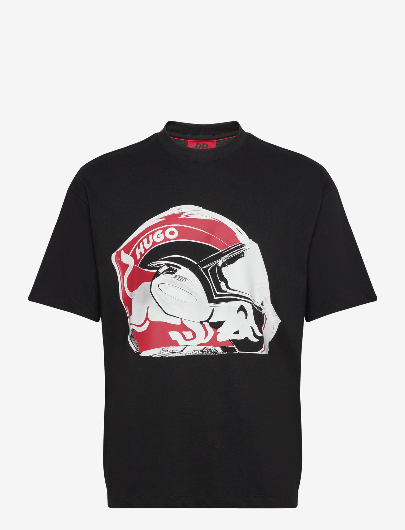HUGO - Dit_RB - lühikeste varrukatega t-särgid - black - 0