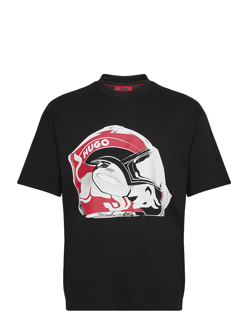 HUGO - Dit_RB - lühikeste varrukatega t-särgid - black - 0