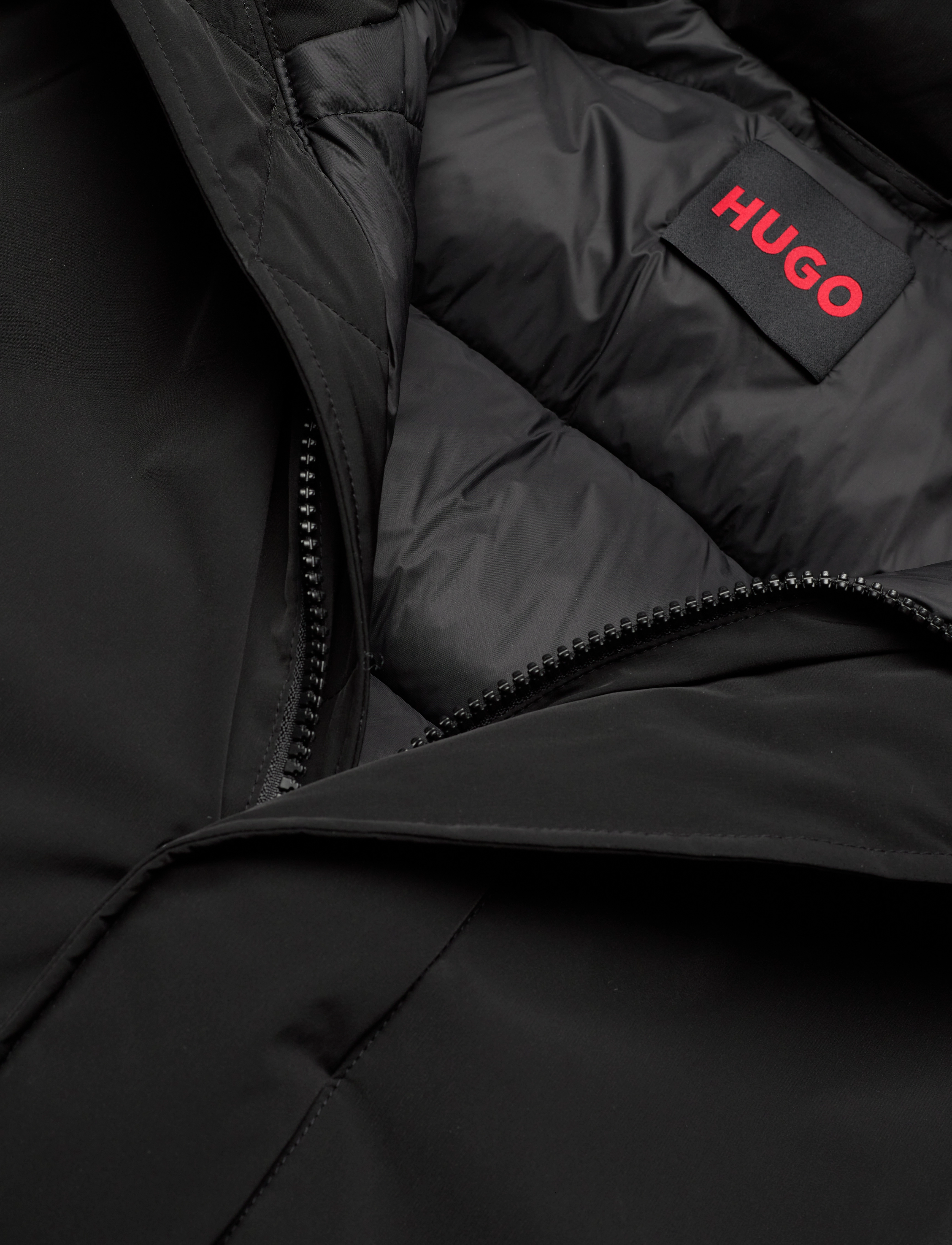 HUGO - Munkone2441 - vinterjakker - black - 2