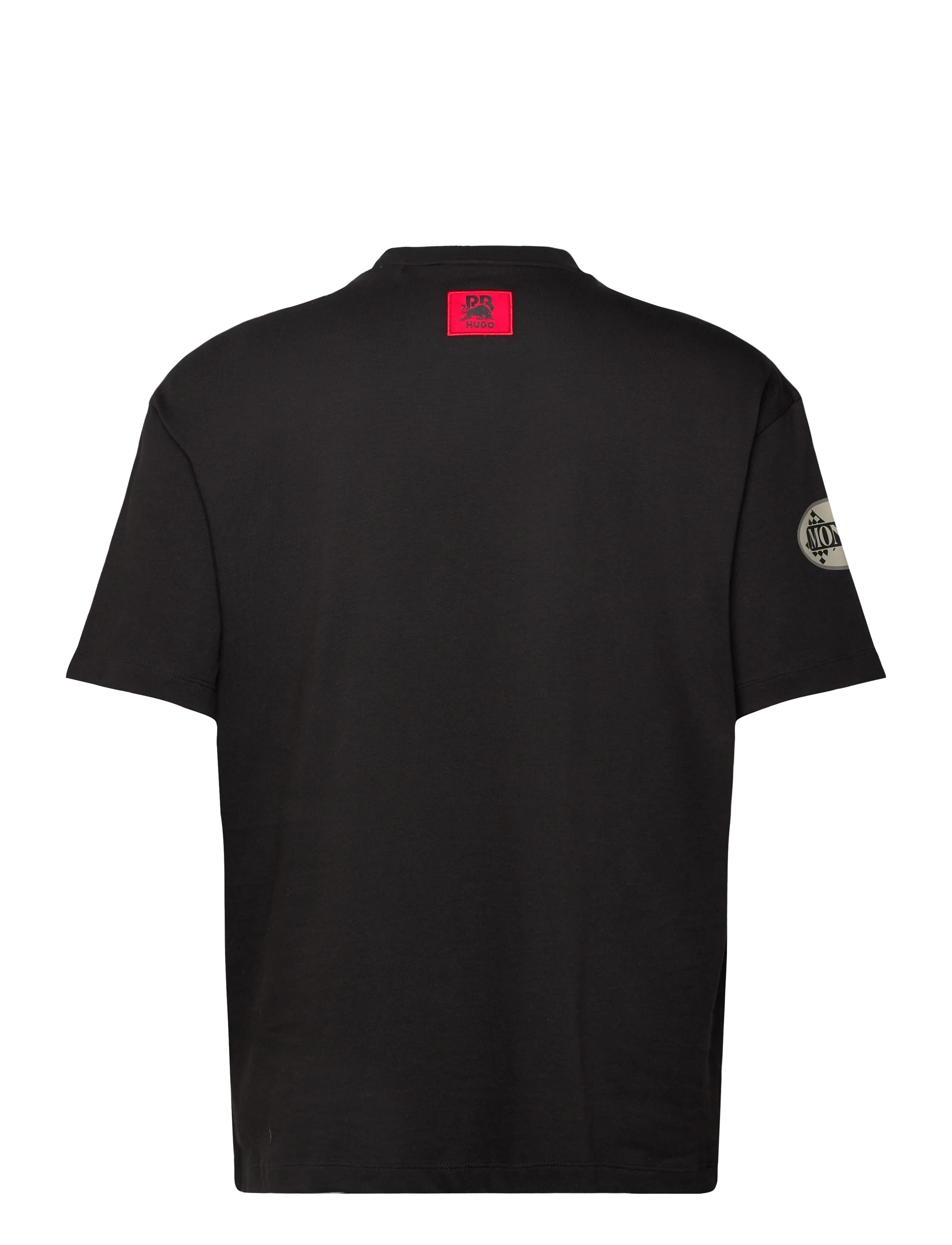 HUGO - Druve_RB - kortærmede t-shirts - black - 1