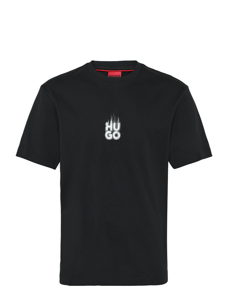 HUGO - Dalsar - lühikeste varrukatega t-särgid - black - 0