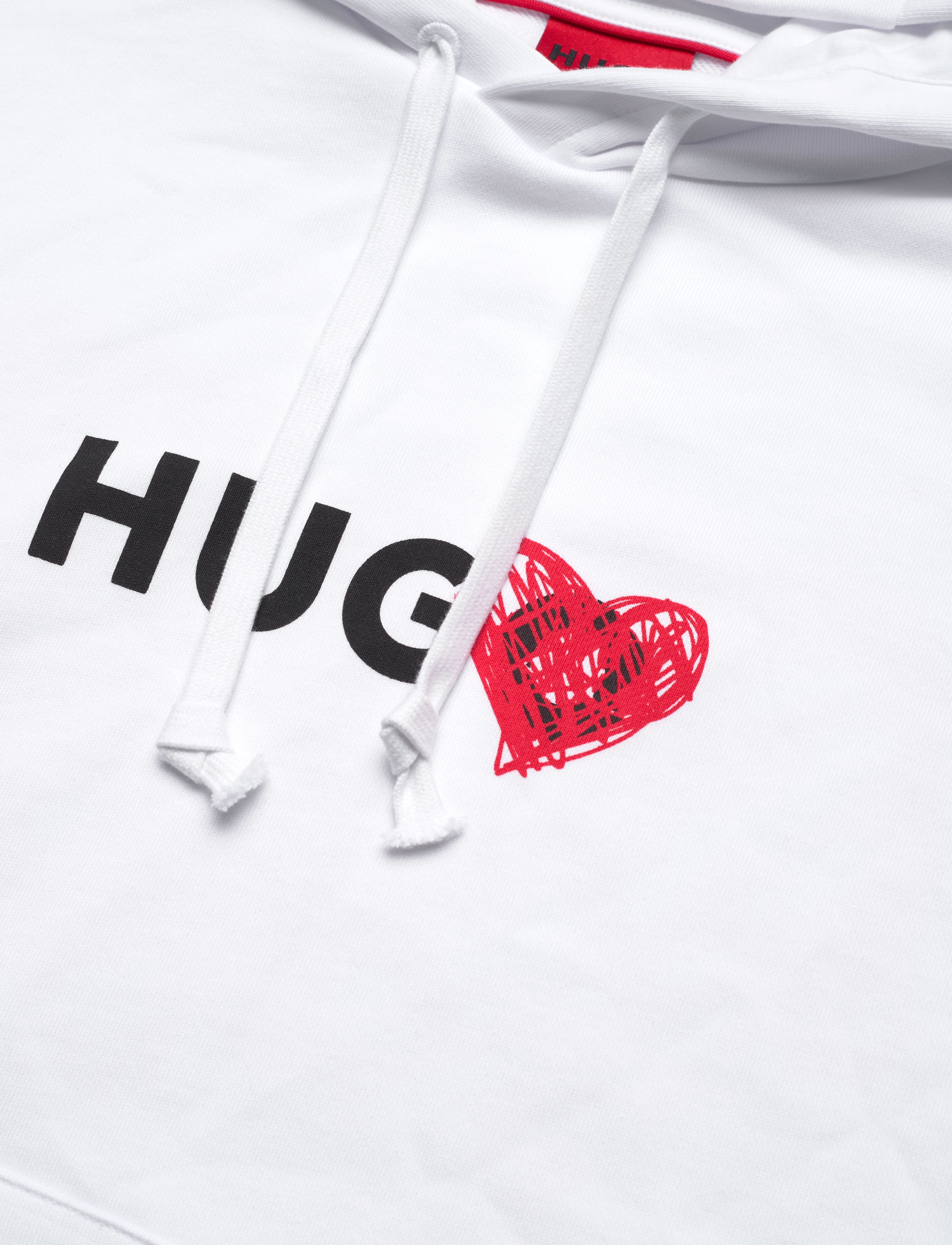 HUGO - Dewgili - sweatshirts - white - 2