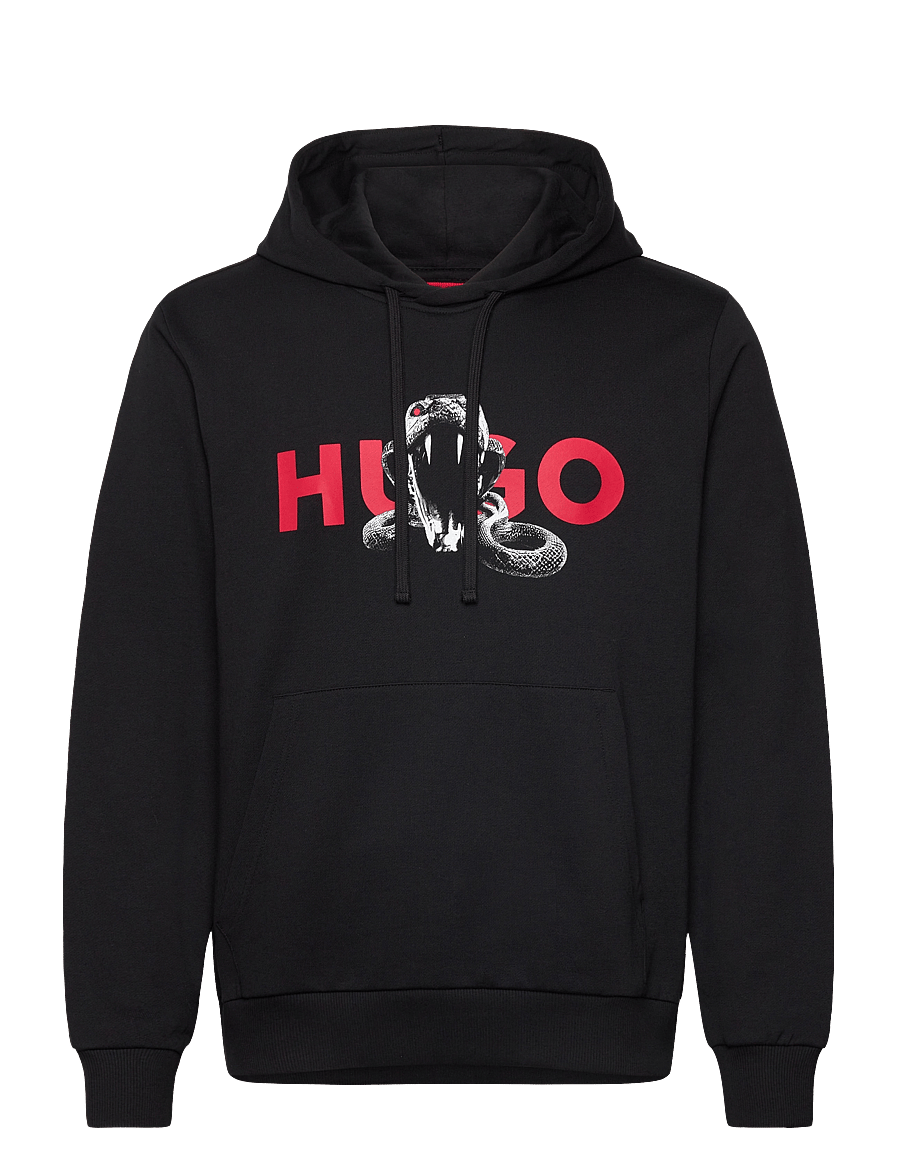 HUGO - Dueleyo - hoodies - black - 0
