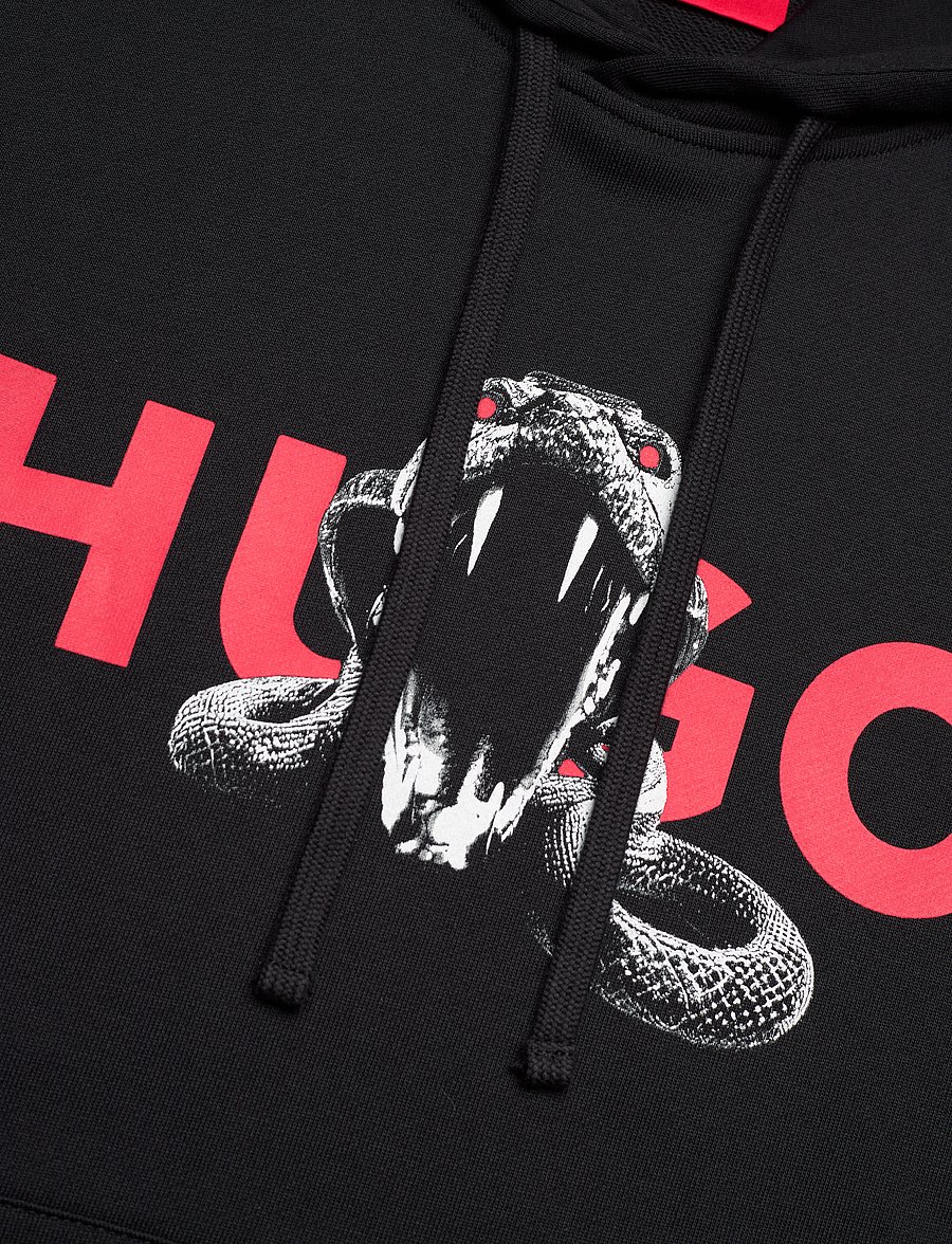 HUGO - Dueleyo - hoodies - black - 2