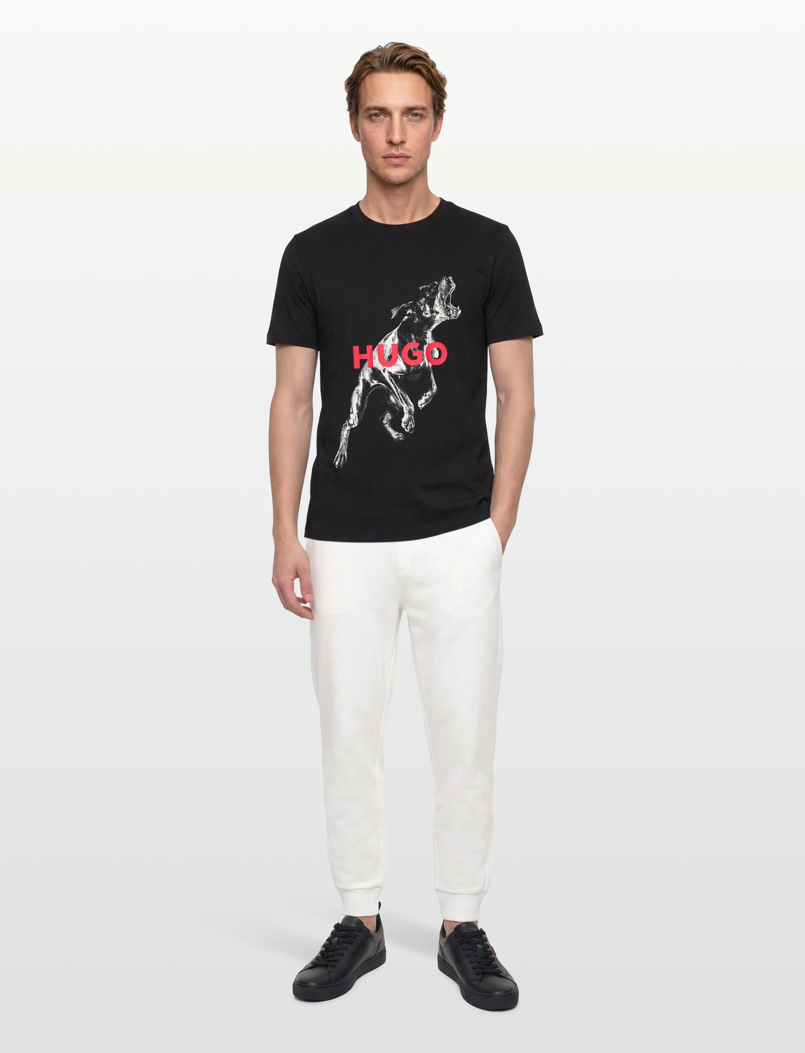 HUGO Deyladec - Kleidung - BLACK / black