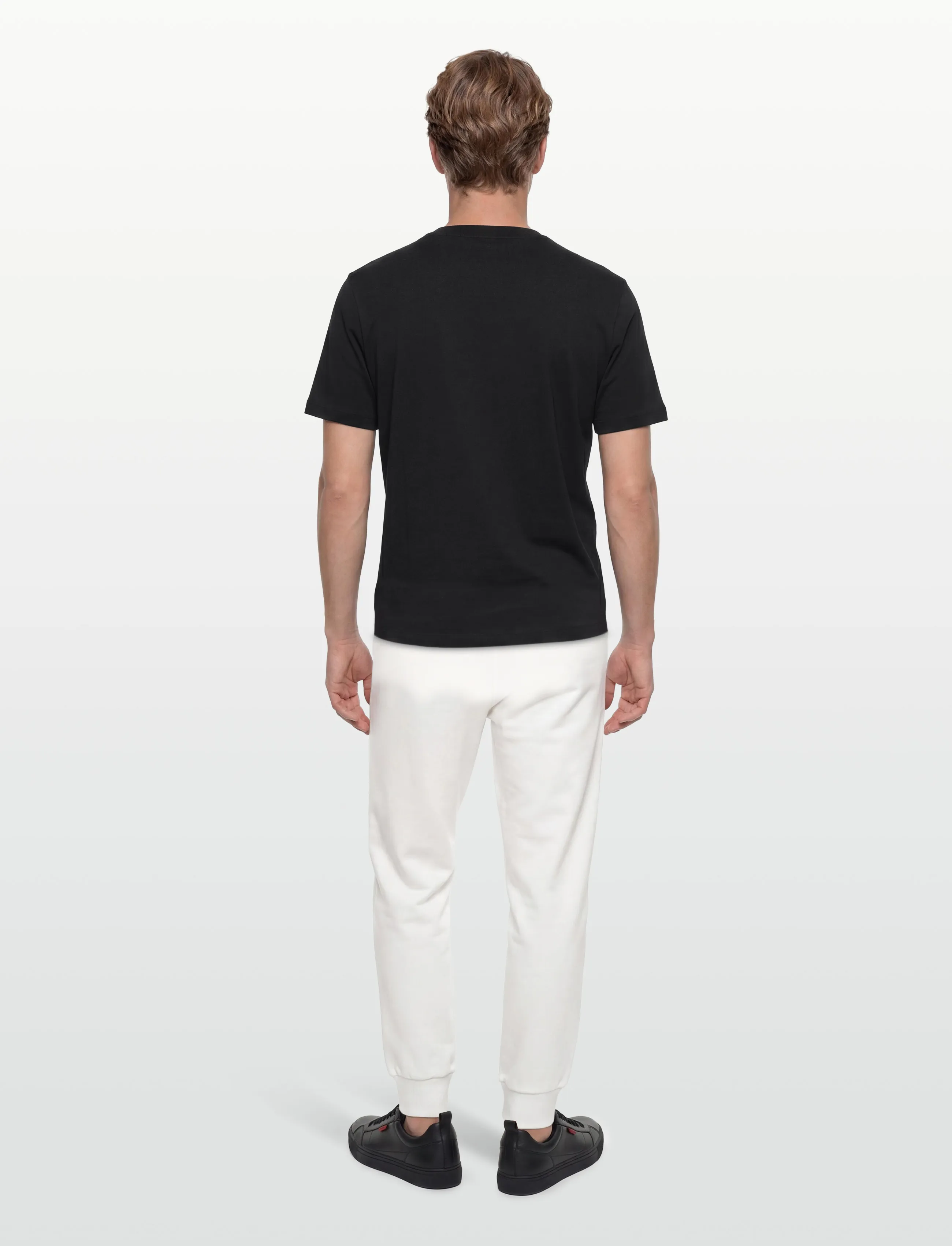HUGO - Deyladec - kortærmede t-shirts - black - 4
