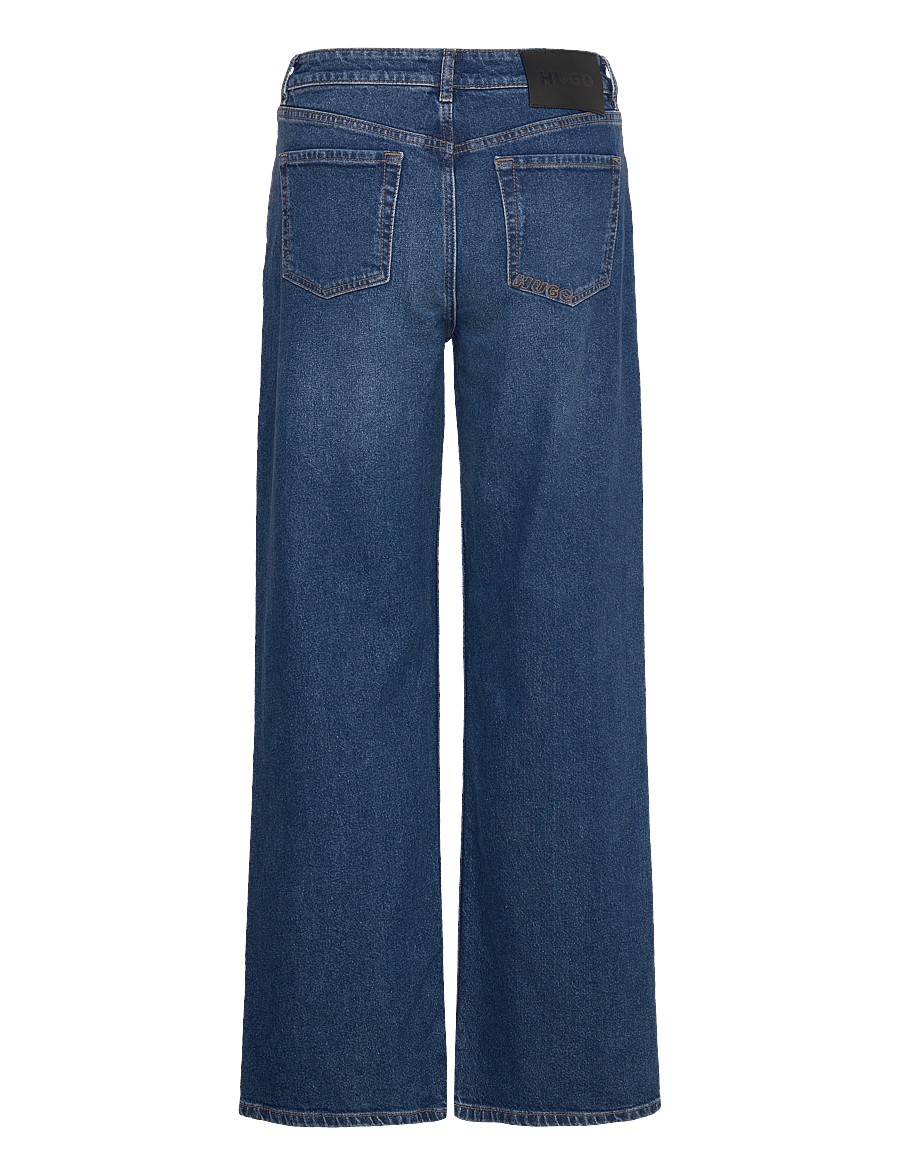 HUGO - 937_9 - brede jeans - bright blue - 1