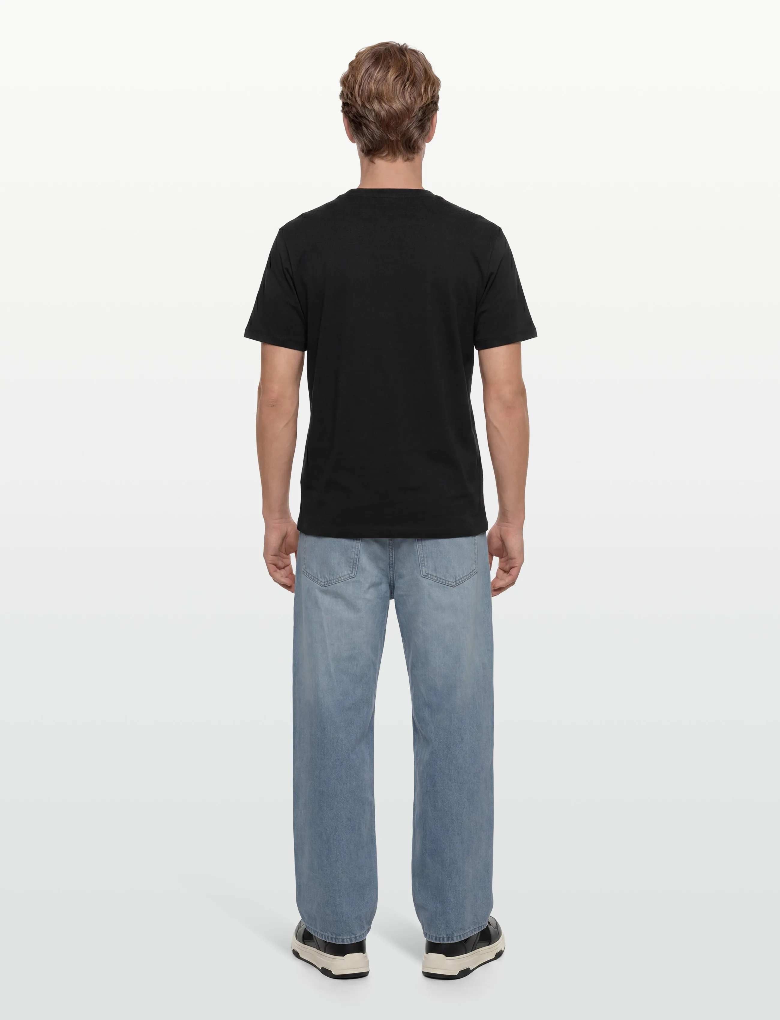 HUGO - Dilesses - kortærmede t-shirts - black - 4