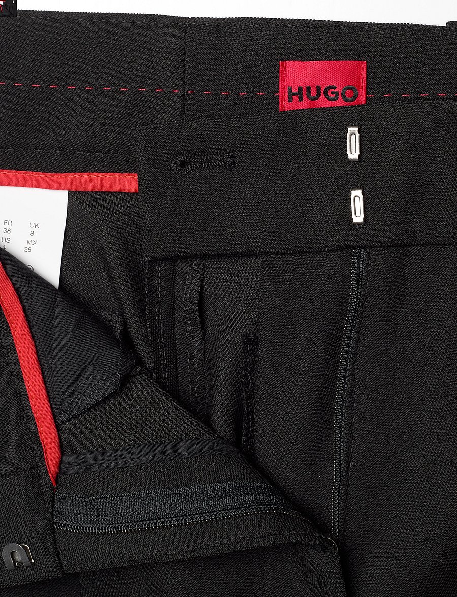 HUGO - Hubike - cargobukser - black - 3