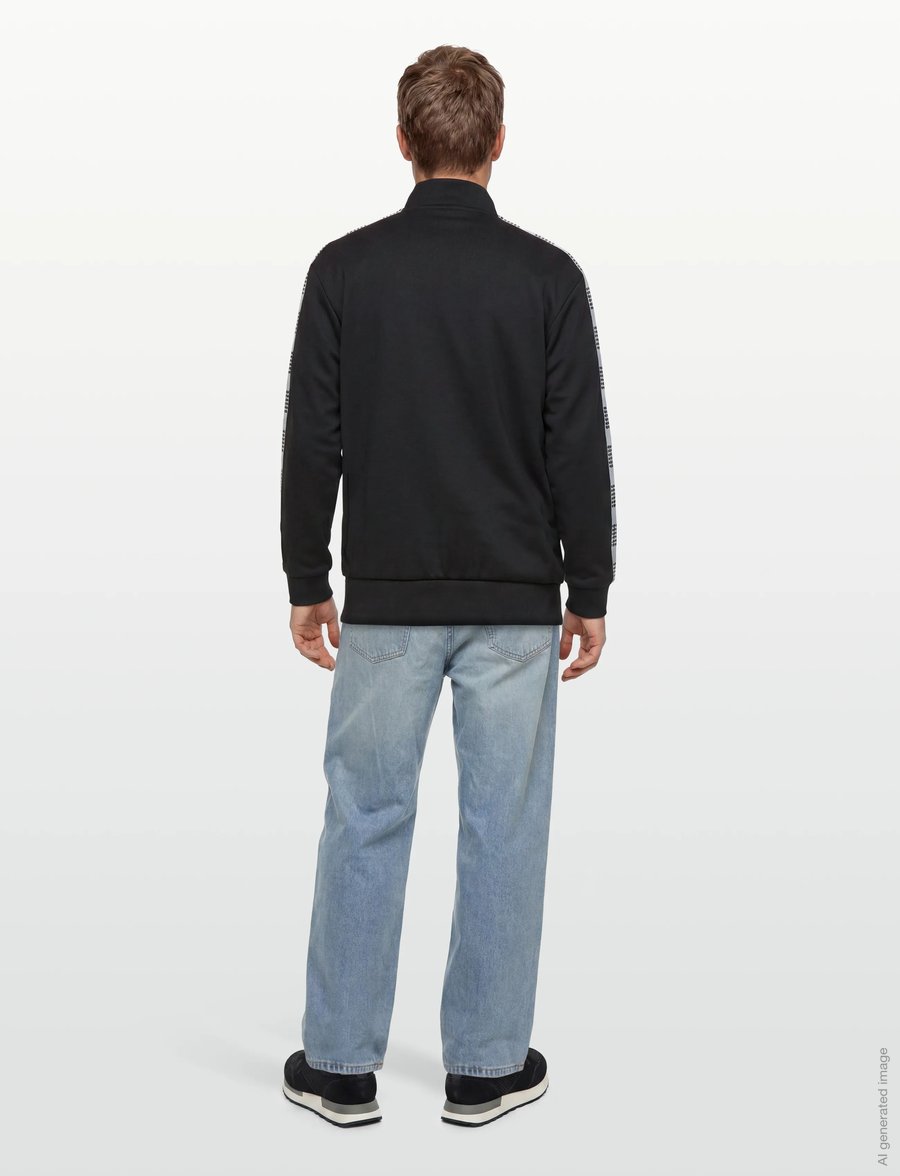 HUGO - Dusino - sweatshirts - black - 4
