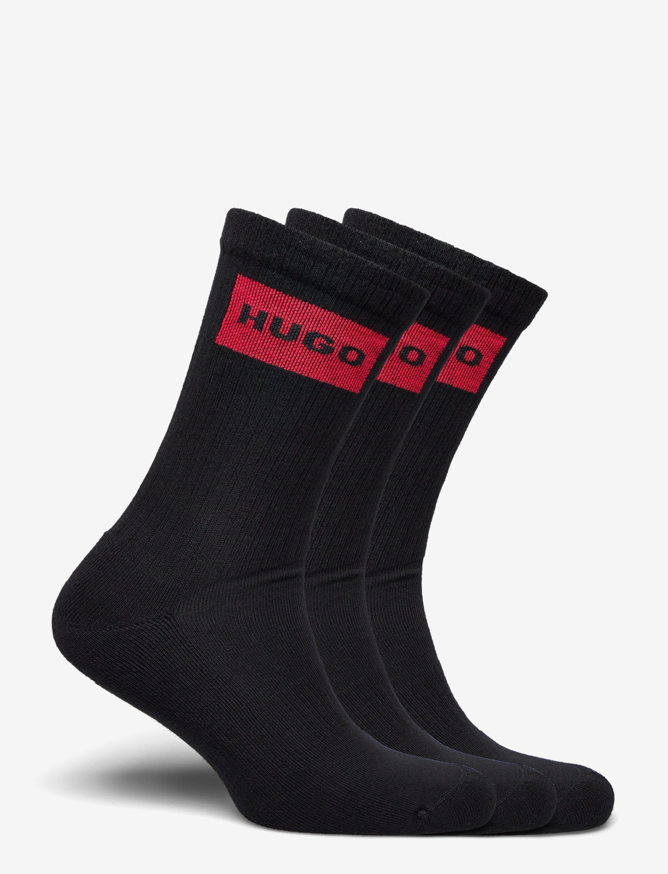 HUGO - 3P QS RIB LABEL CC - lowest prices - black - 1