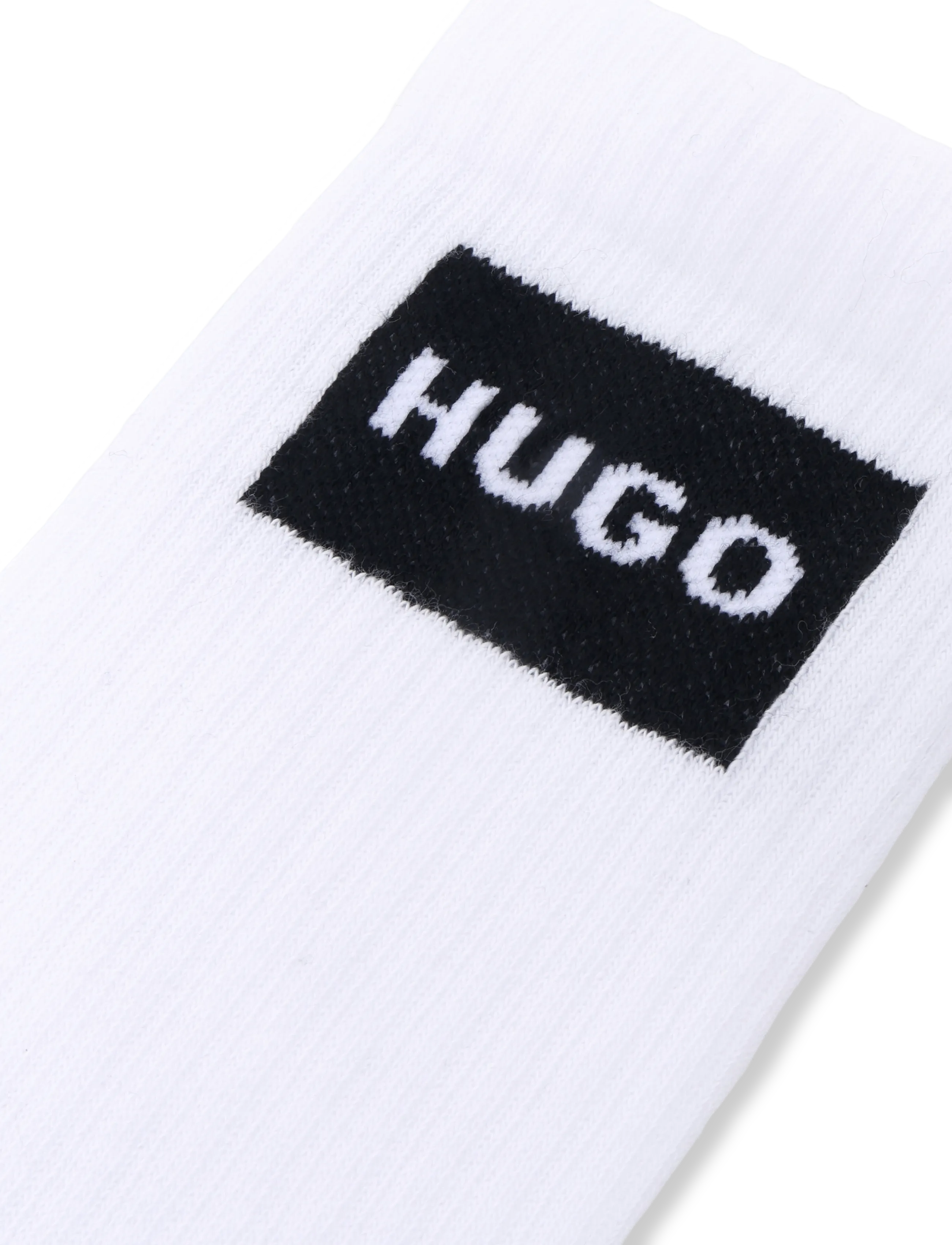 HUGO - 3P QS RIB LABEL CC - tennissocken - black - 2