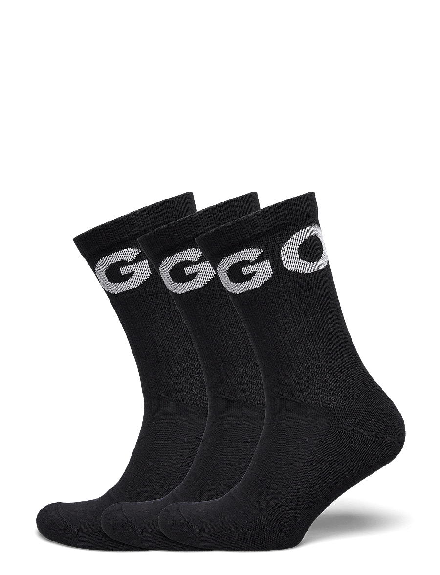 HUGO - 3P QS ICONIC CC - vanliga strumpor - black - 0