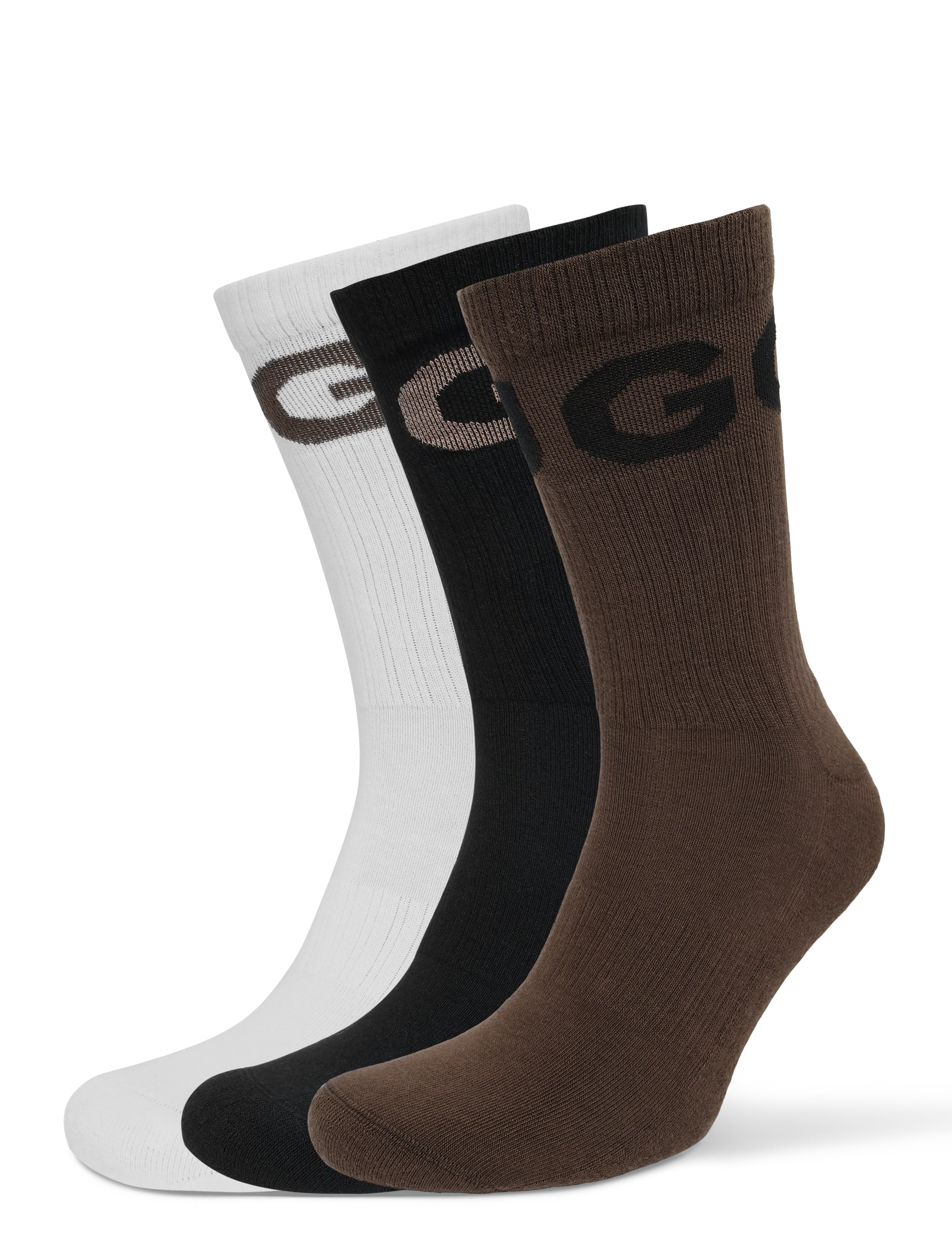 HUGO 3P QS ICONIC CC - Alusvaatteet - BROWN OVERFLOW / brown