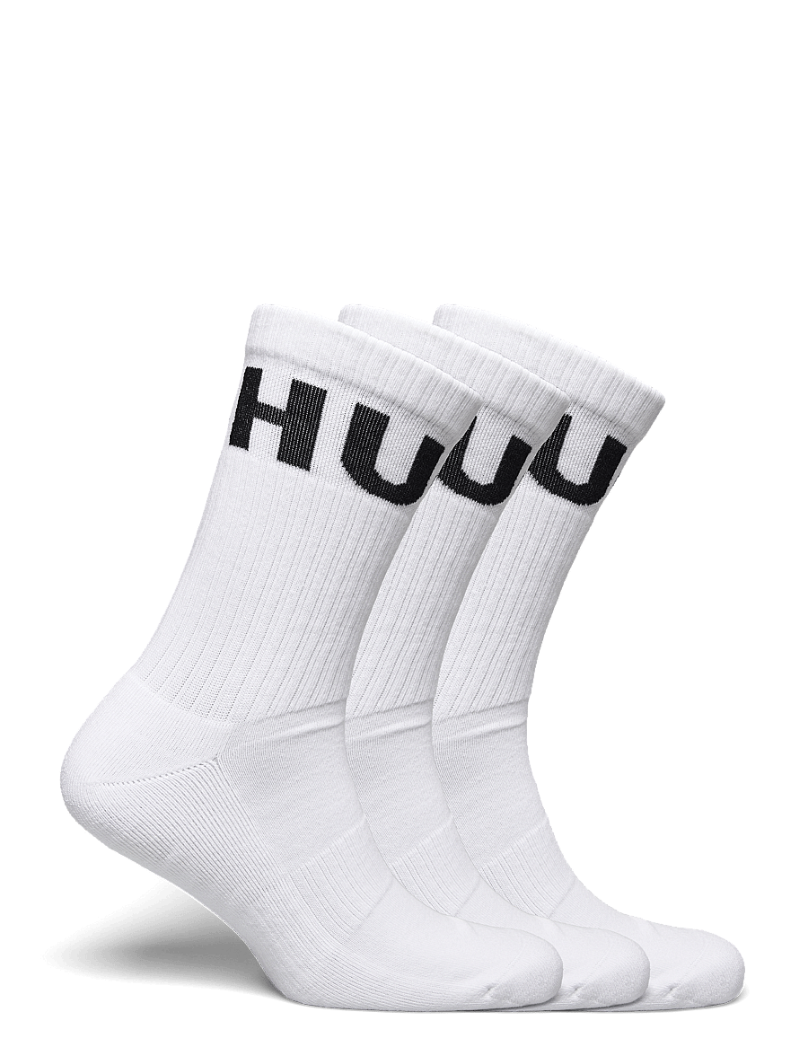 HUGO - 3P QS ICONIC CC - sokker - white - 1