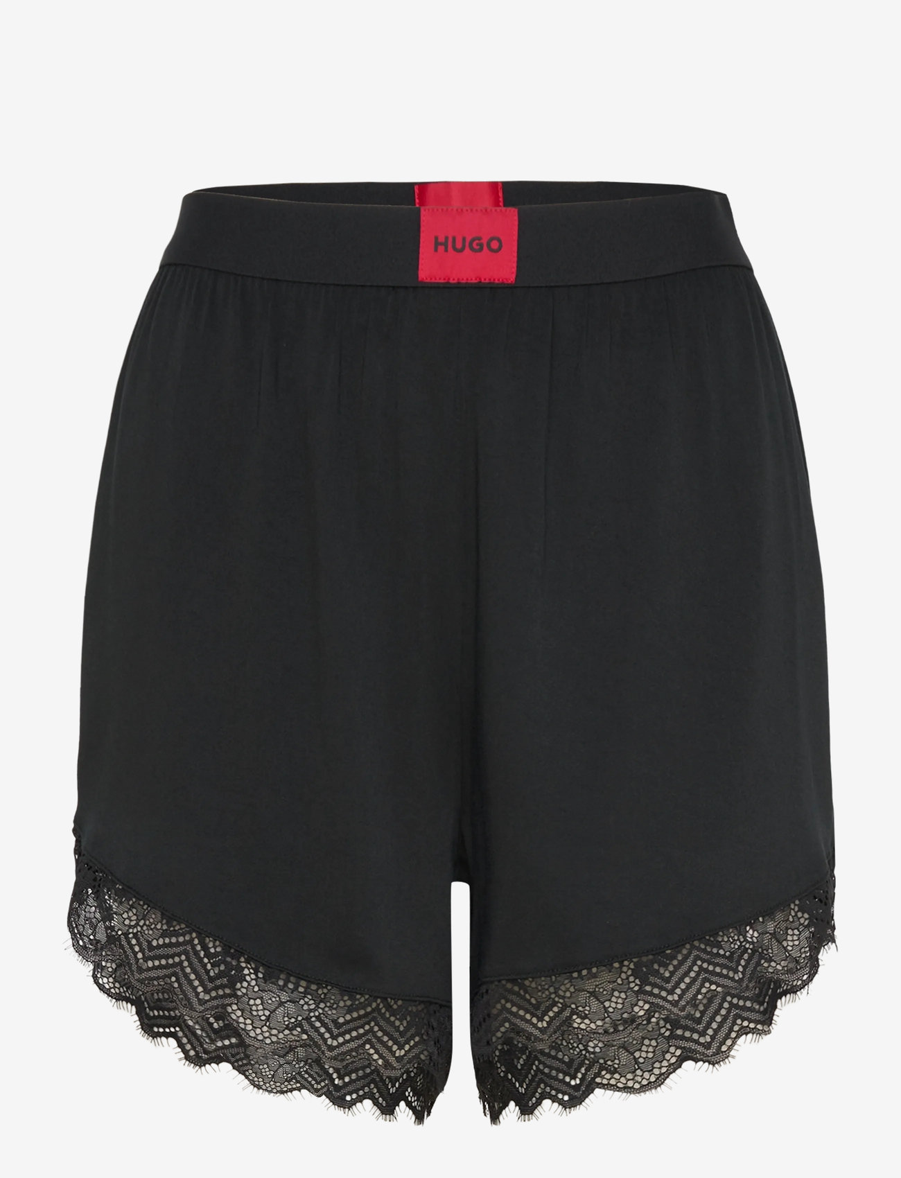 HUGO - RED LABEL LACE_SHORT - pyjamasshorts - black - 0