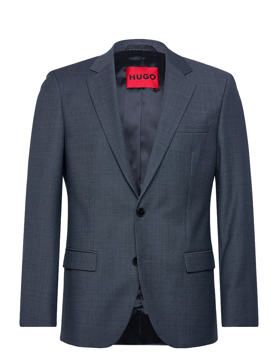HUGO - Henry232X - enkeltradede blazere - open blue - 0