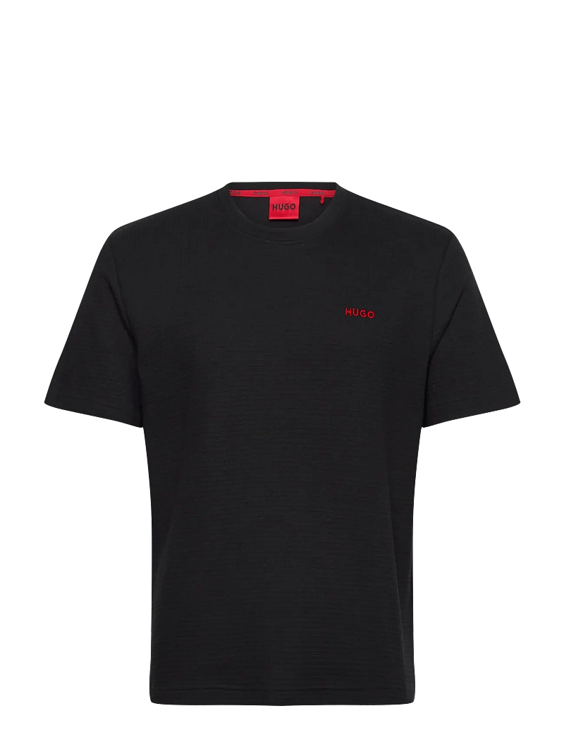 HUGO - Austin T-Shirt - pyjamaoberteil - black - 0