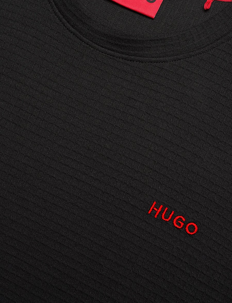 HUGO - Austin T-Shirt - pyjamaoberteil - black - 2