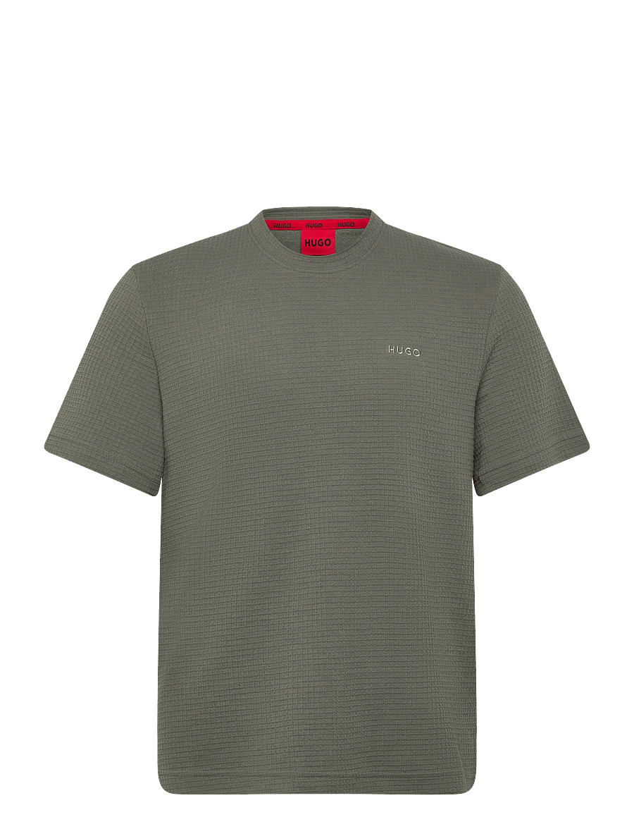 HUGO - Austin T-Shirt - pyjamaoberteil - dark green - 0