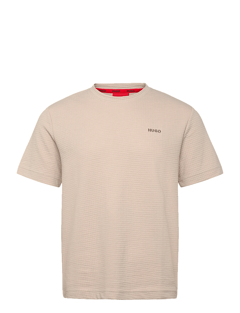 HUGO - Austin T-Shirt - pyjamaoberteil - light beige - 0