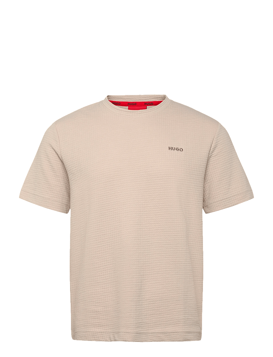 HUGO - Austin T-Shirt - pyjamaoberteil - light beige - 0