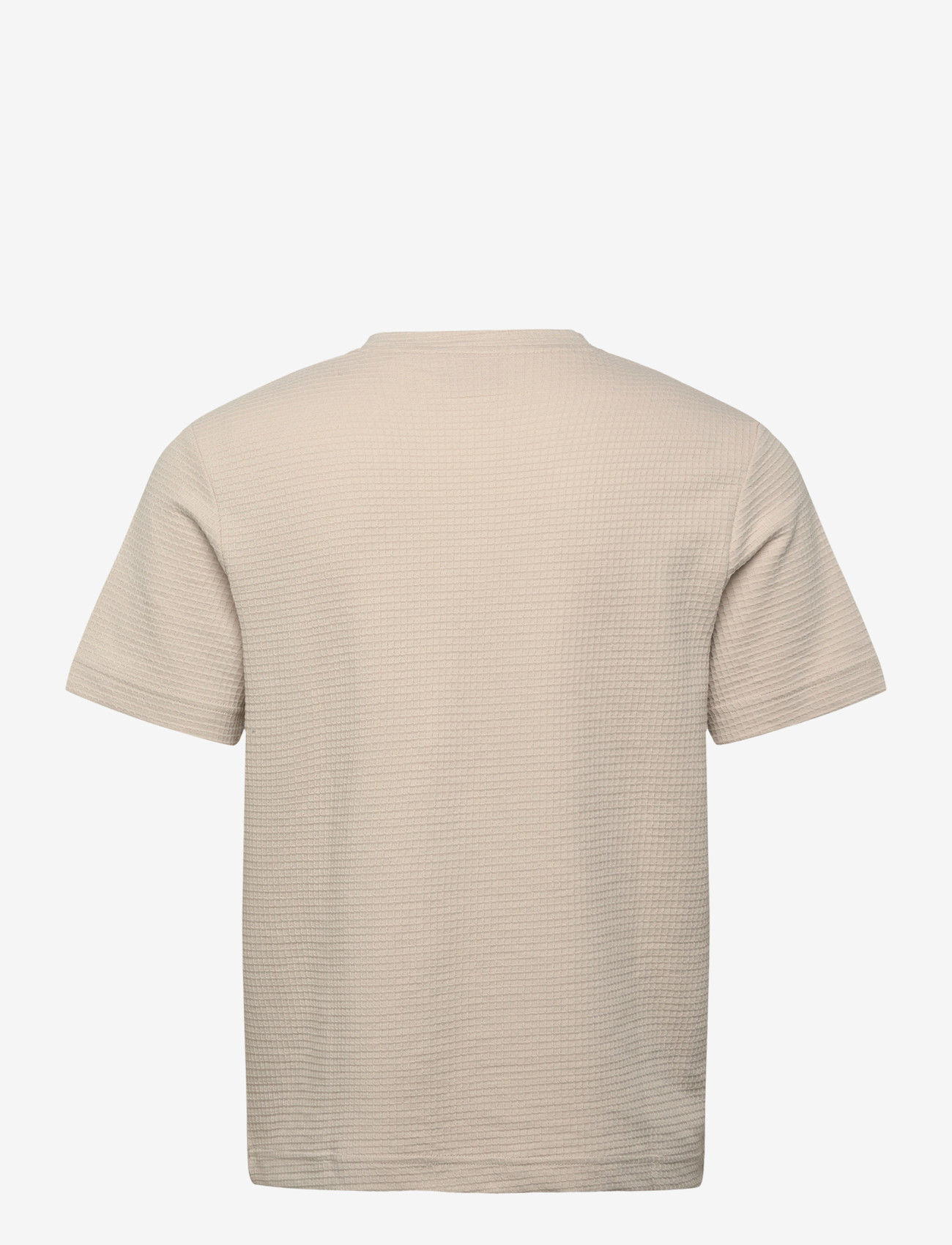 HUGO - Austin T-Shirt - nattrøjer - light beige - 1