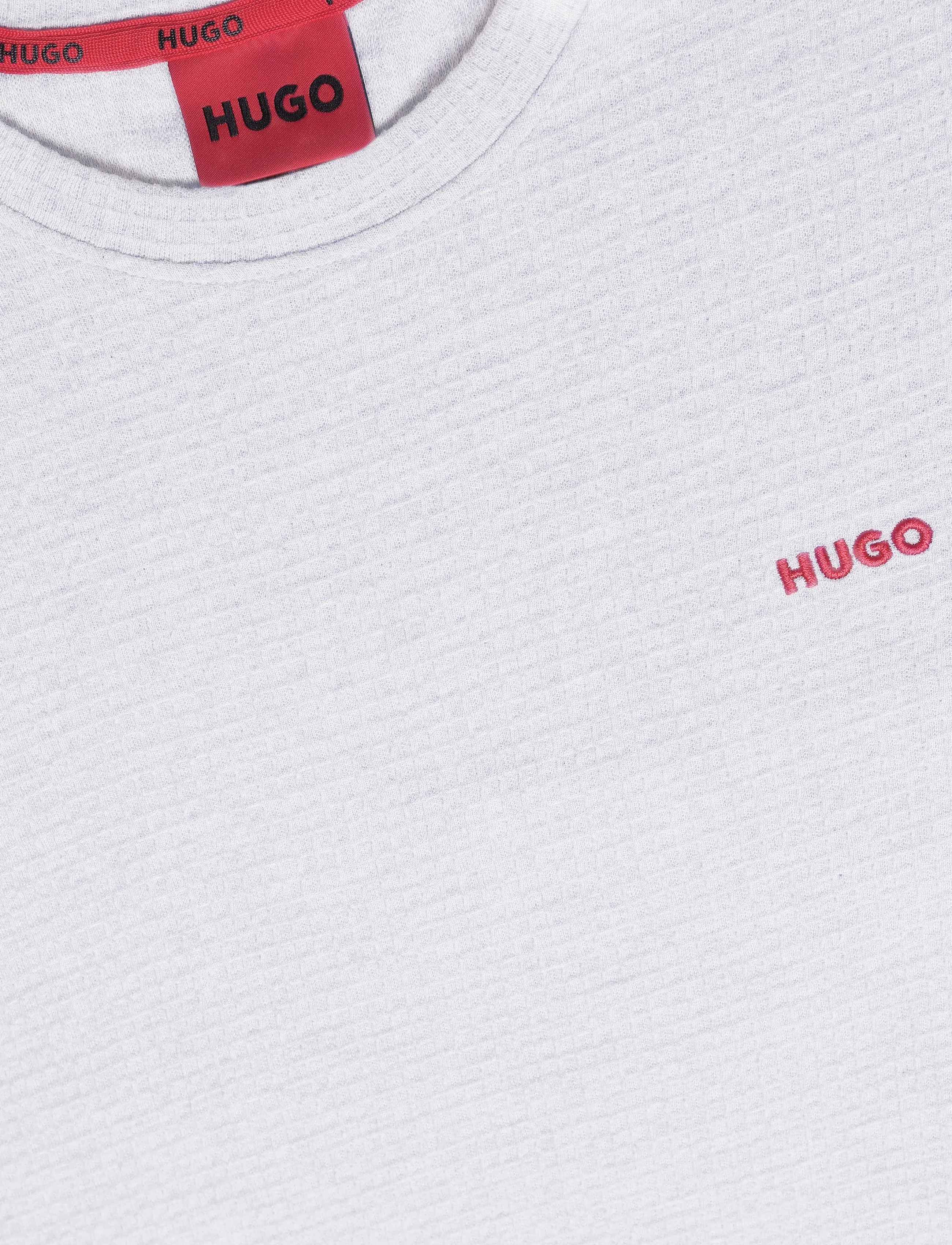 HUGO - Austin T-Shirt - lühikeste varrukatega t-särgid - light/pastel grey - 2