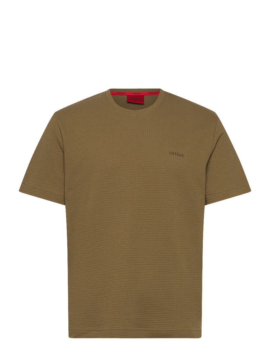 HUGO - Austin T-Shirt - kurzärmelige t-shirts - open green - 0