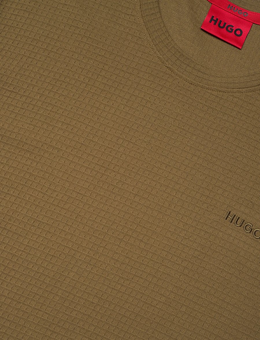 HUGO - Austin T-Shirt - kurzärmelige t-shirts - open green - 2