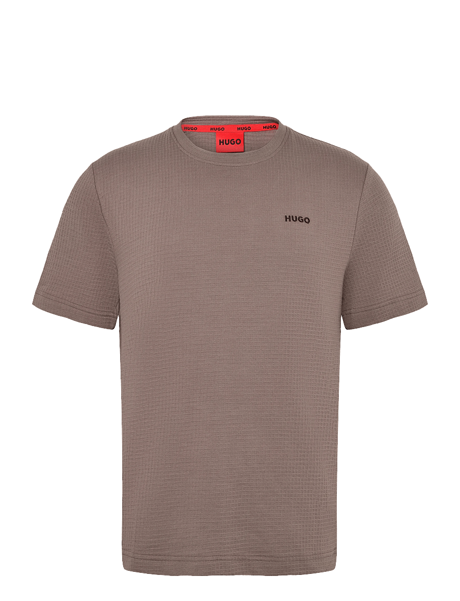 HUGO - Austin T-Shirt - lühikeste varrukatega t-särgid - rust/copper - 0