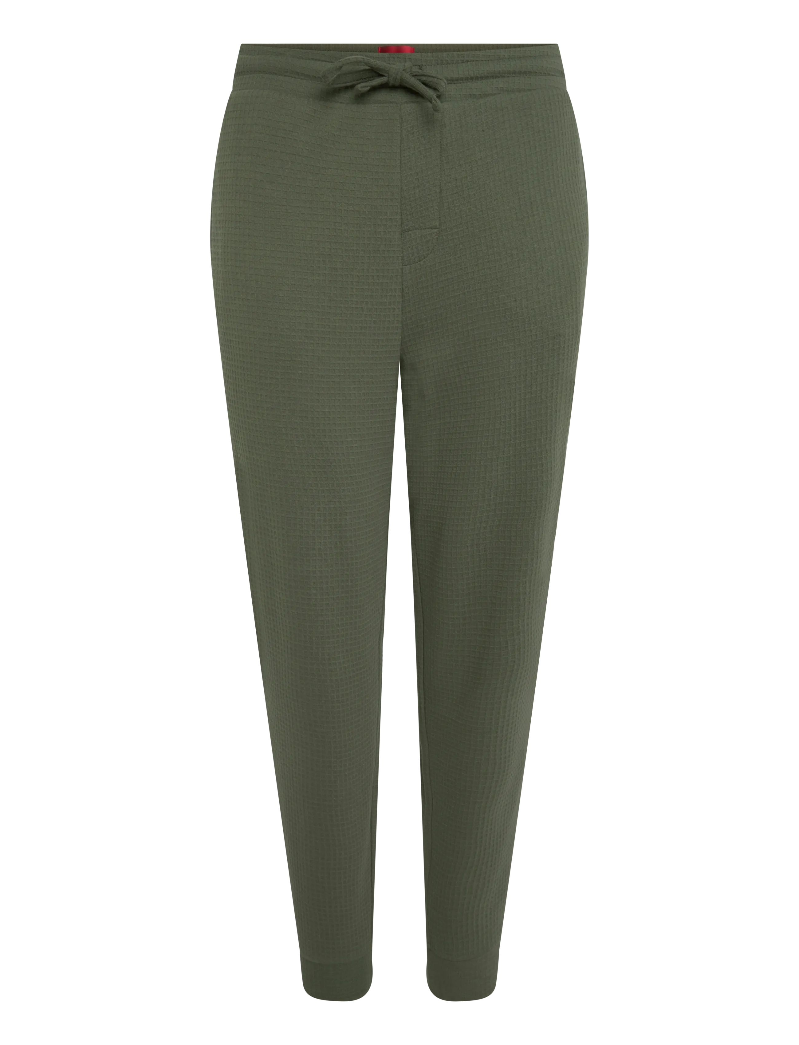 HUGO Austin Pants - Pidžaamapüksid - DARK GREEN / khaki/green