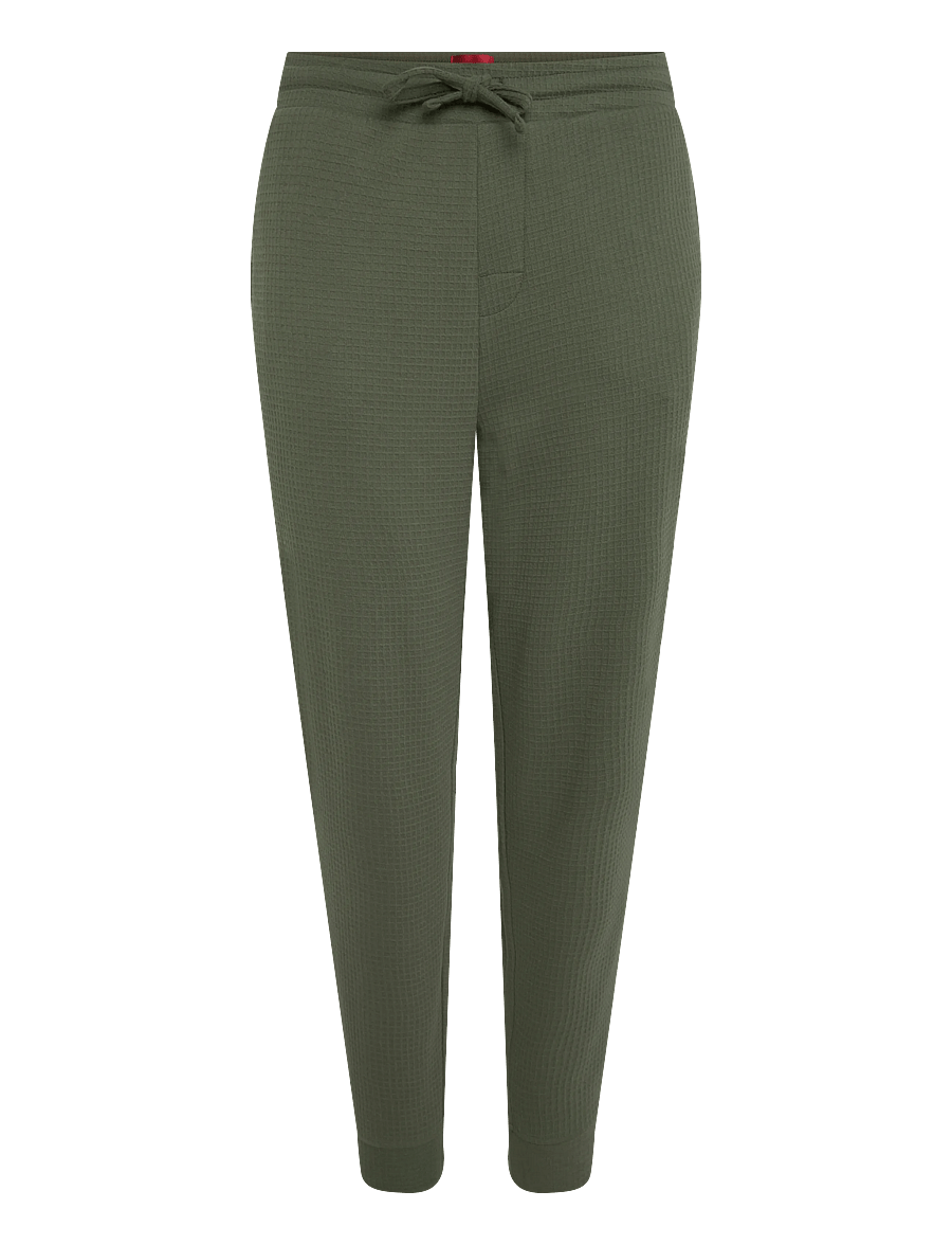 HUGO - Austin Pants - pidžaamapüksid - dark green - 0