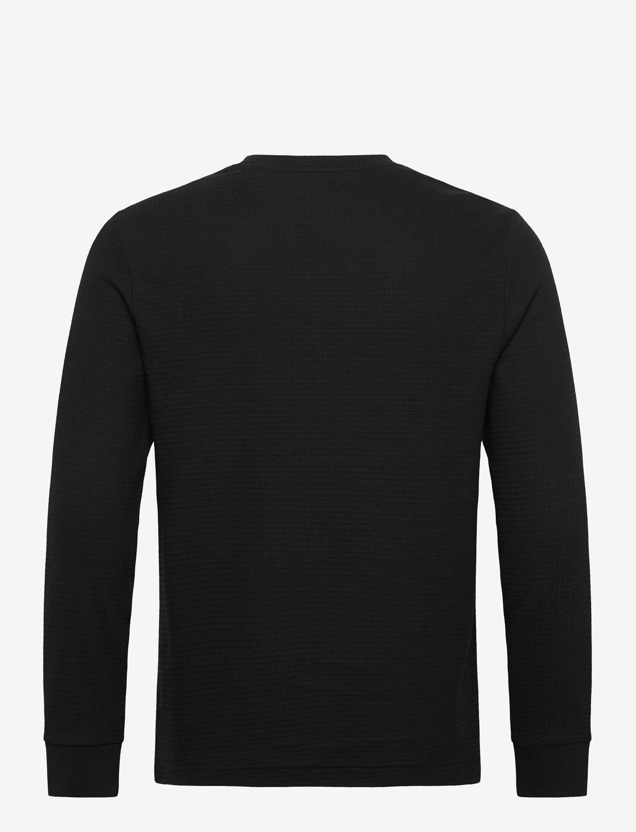 HUGO - Austin LS Shirt - nattrøjer - black - 1