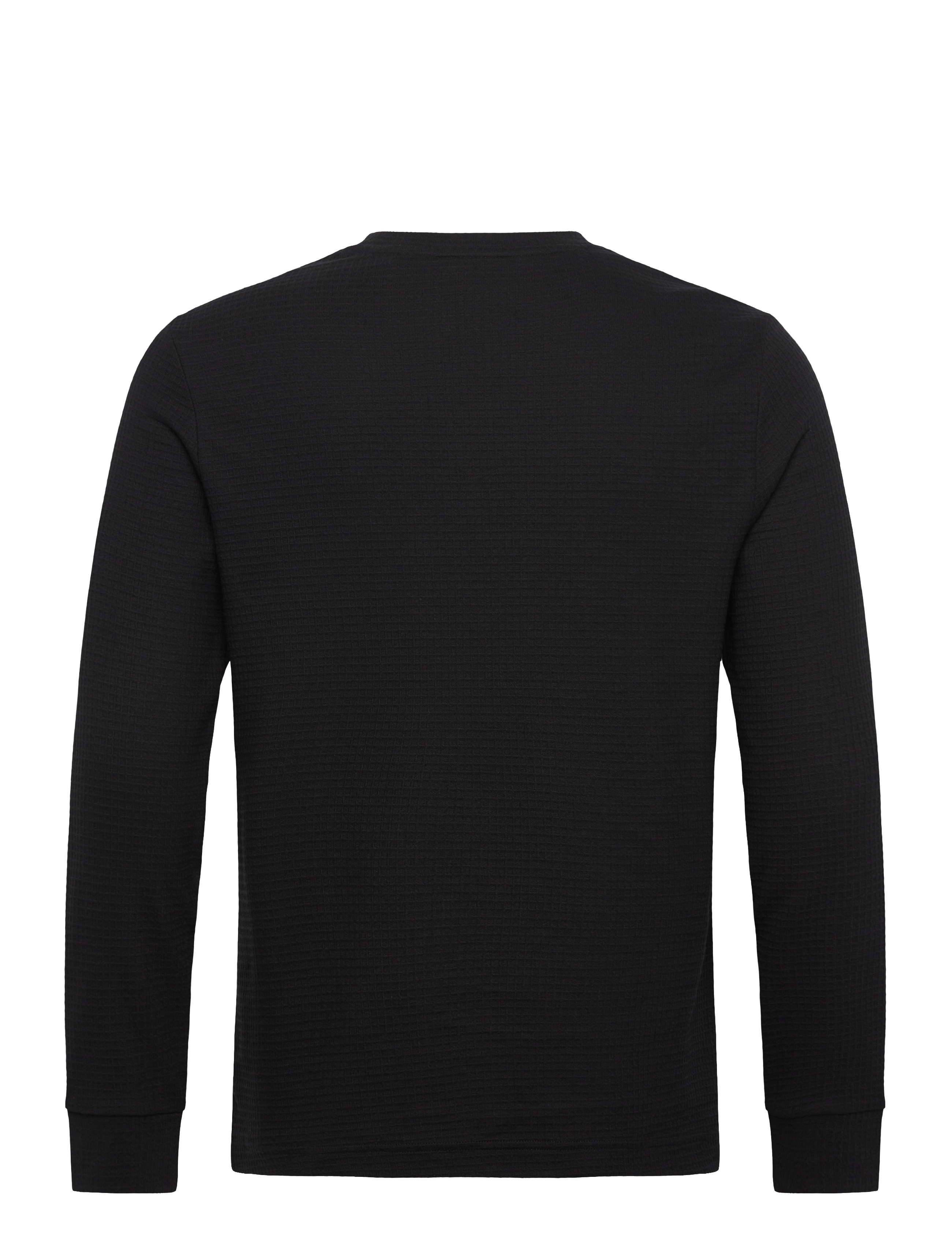 HUGO - Austin LS Shirt - pyjamaoberteil - black - 1