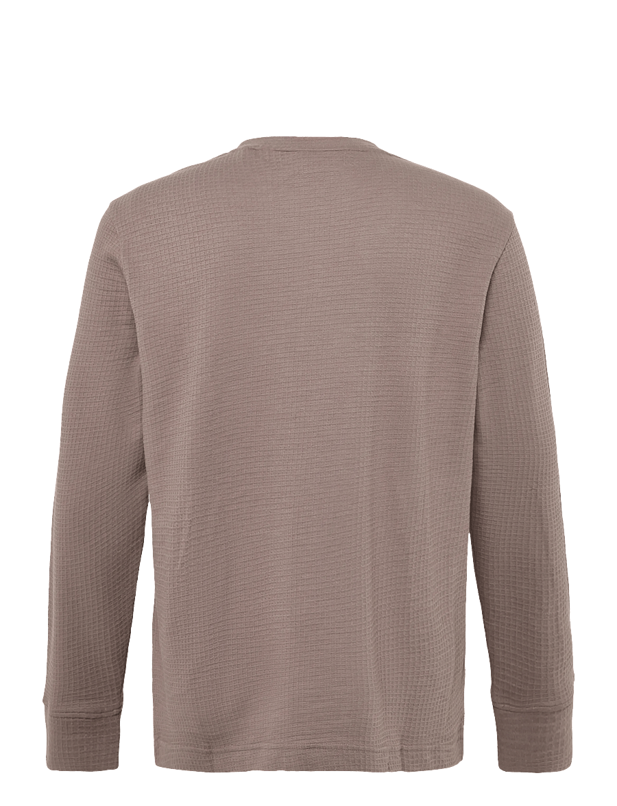 HUGO - Austin LS Shirt - pidžaamasärgid - rust/copper - 1