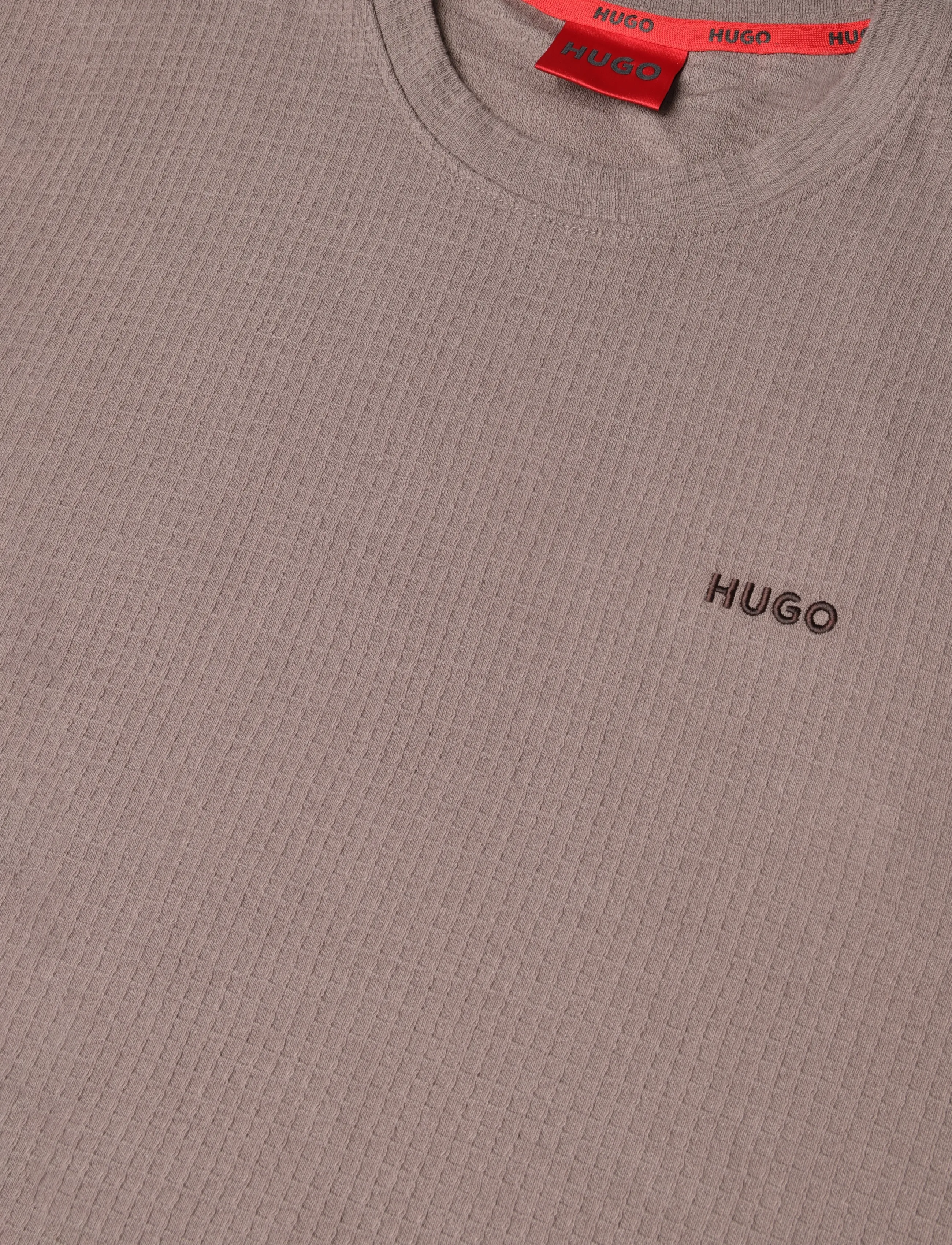 HUGO - Austin LS Shirt - pidžaamasärgid - rust/copper - 2