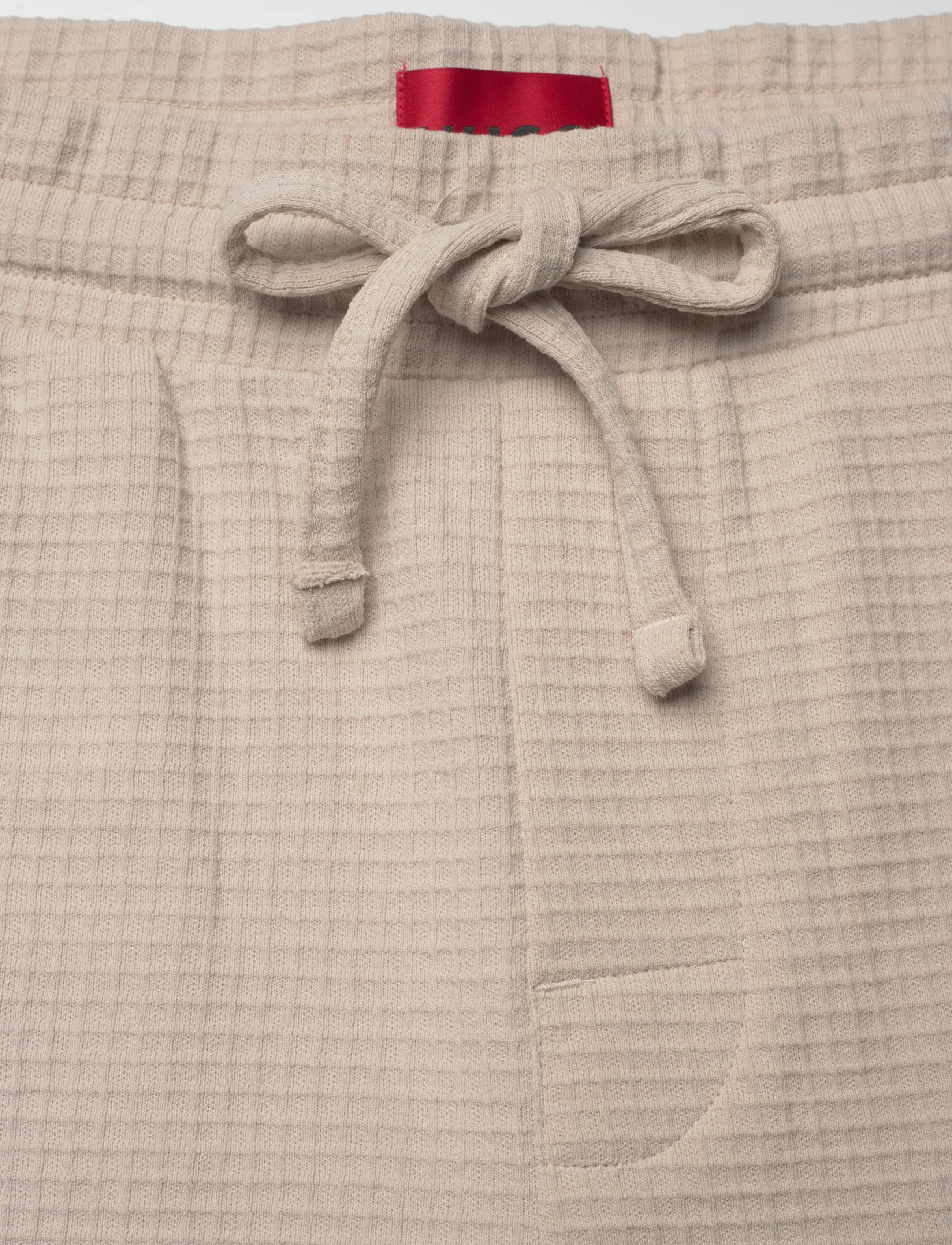 HUGO - Austin Shorts - pysjamasunderdeler - light beige - 3